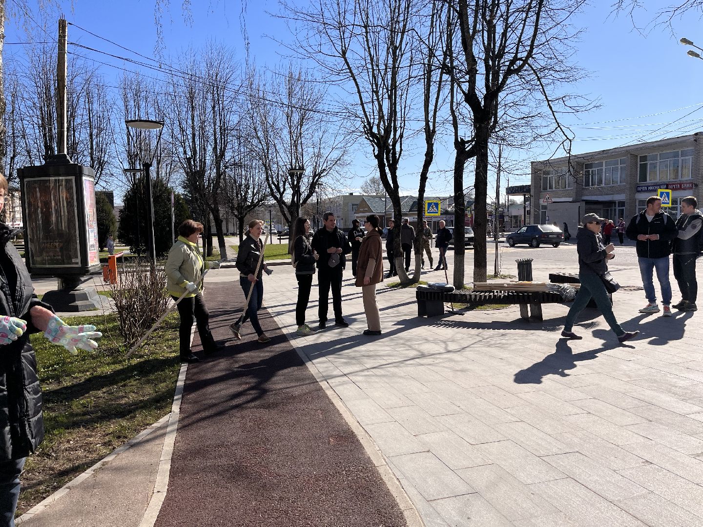 Шаховская, субботник, волонтеры