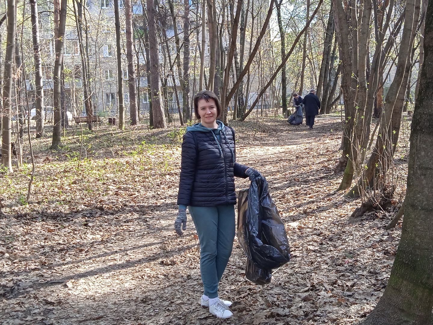 субботник, глава, города, Прохоров, Треугольный, лес