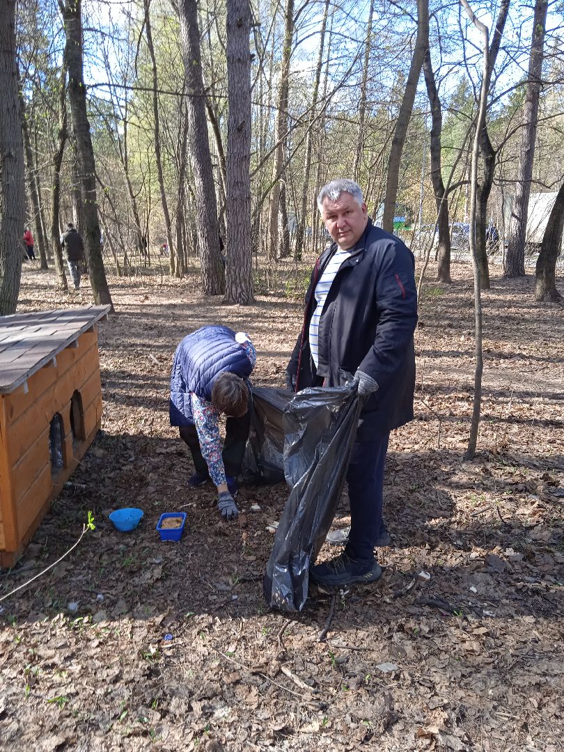 субботник, глава, города, Прохоров, Треугольный, лес