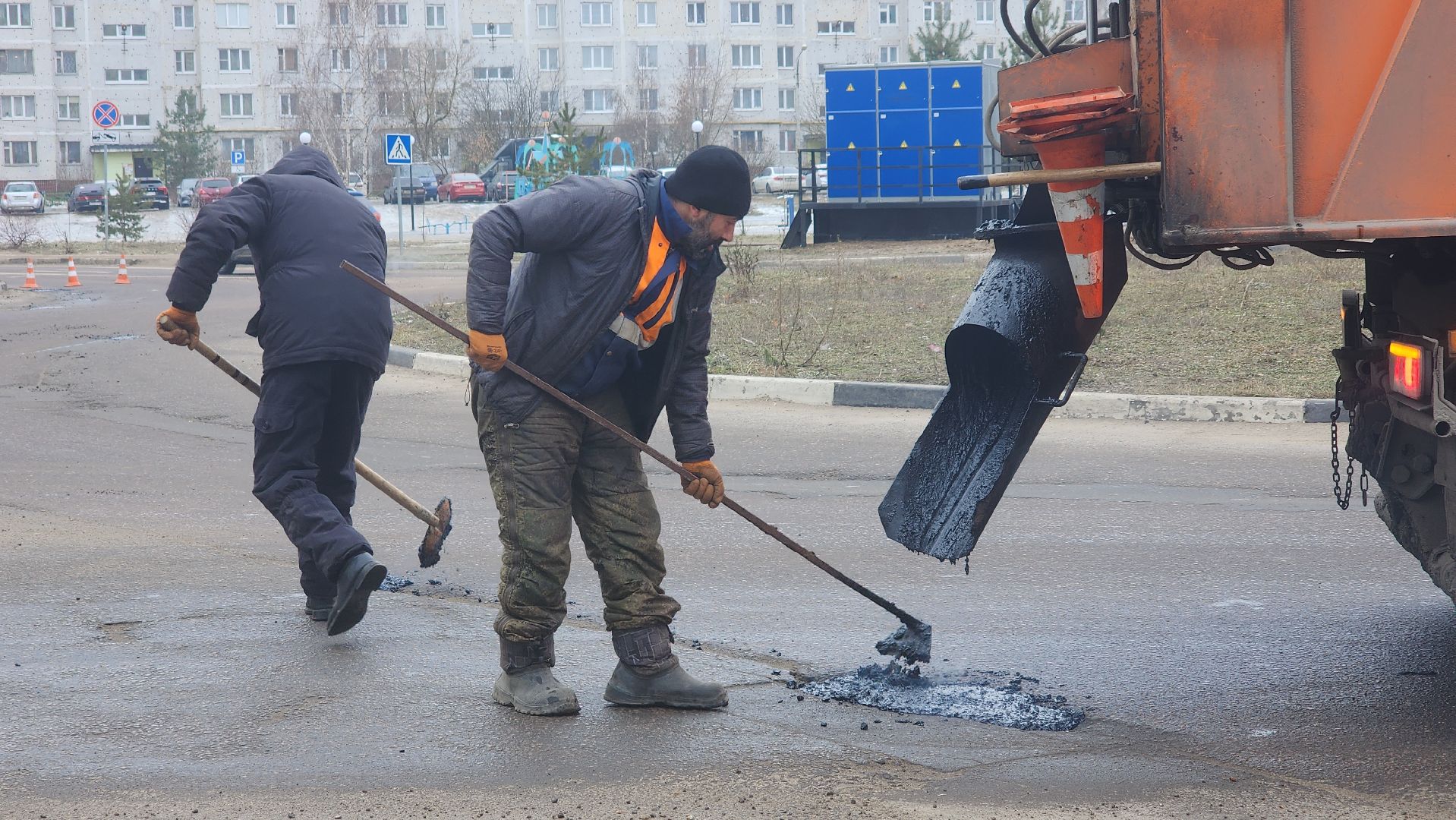 дороги, ямы, ямочный ремонт, Лосино-Петровский,