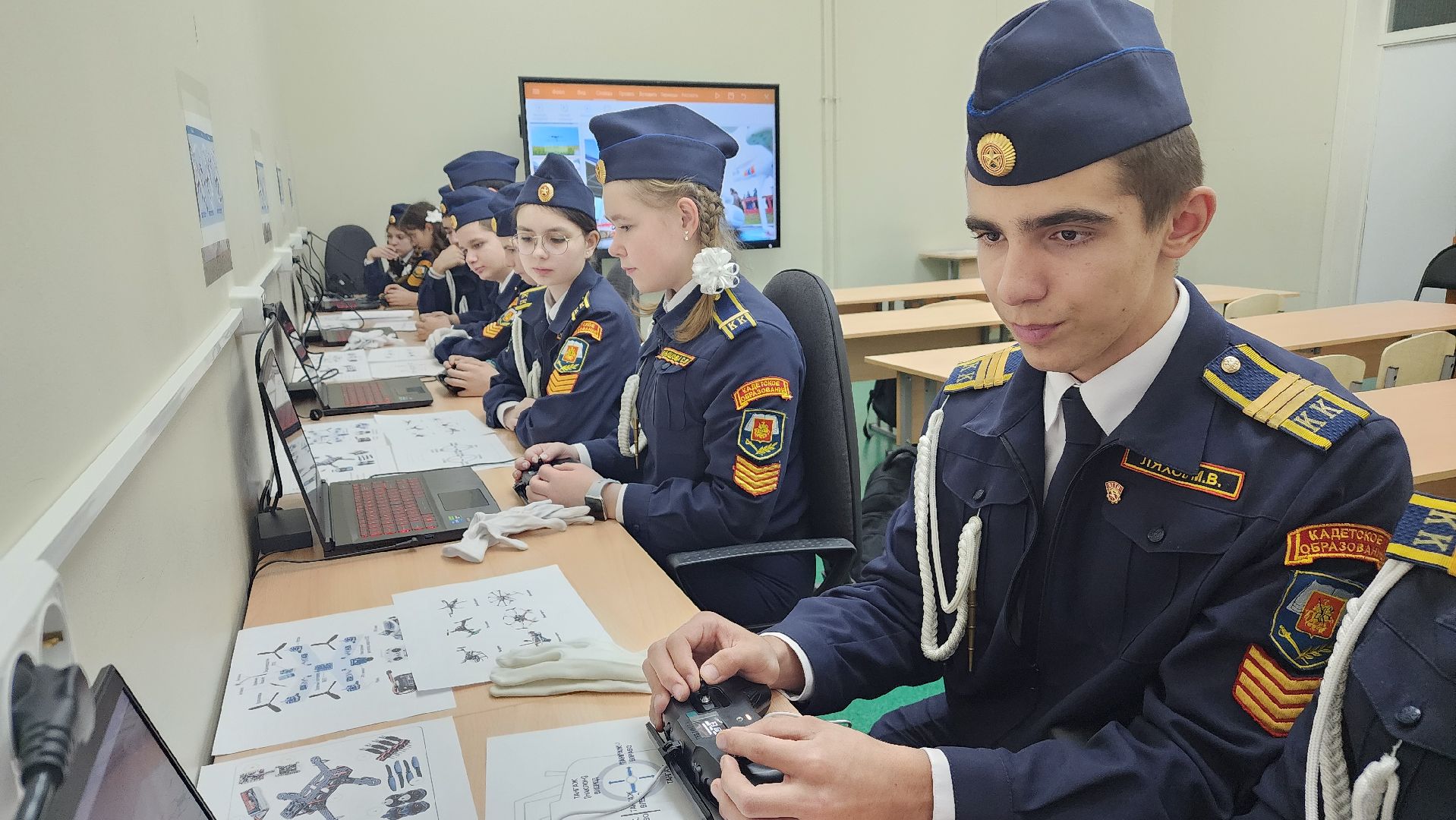 образование, БПЛА, кадеты, Лосино-Петровский,