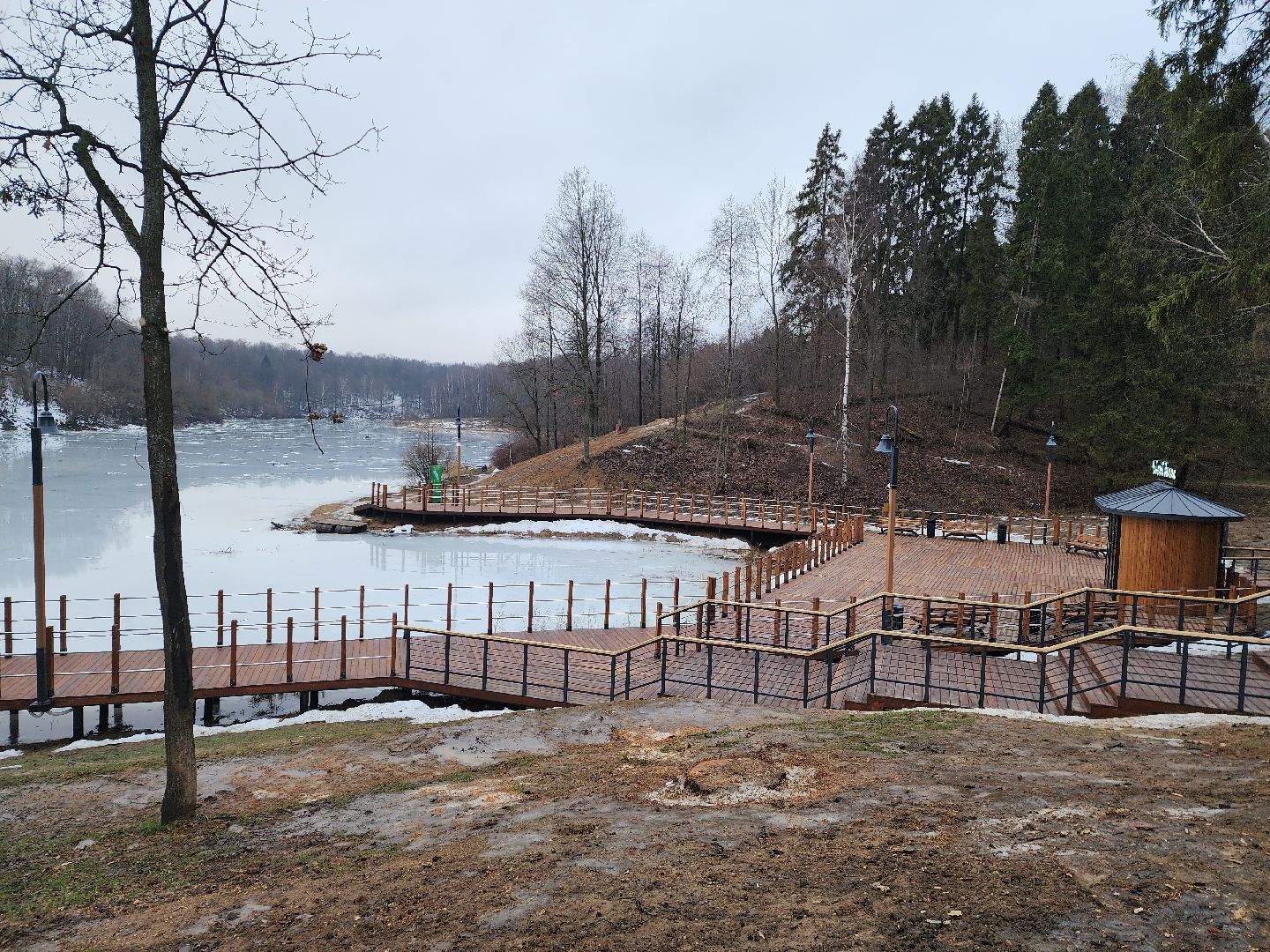 красногорск, плотина, синичка, благоустройство, было стало, вертикалки,