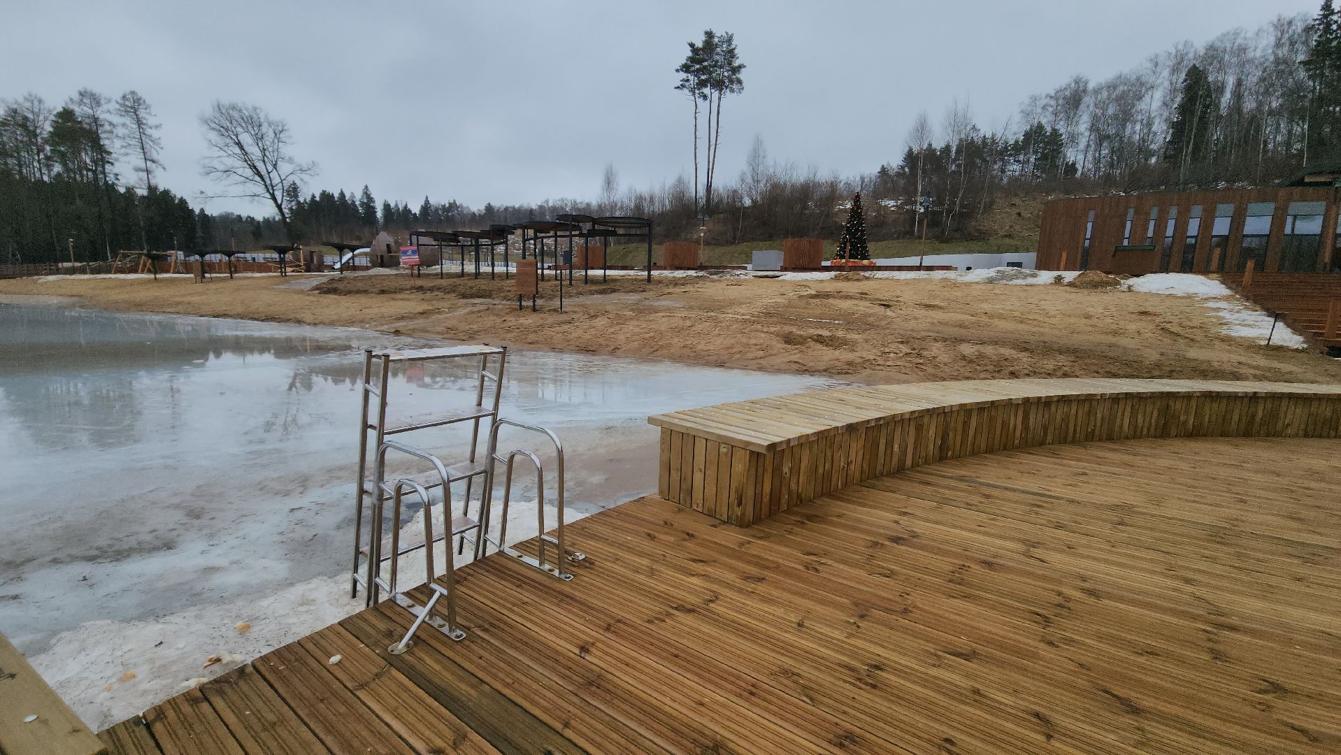 красногорск, плотина, синичка, благоустройство, было стало, вертикалки,