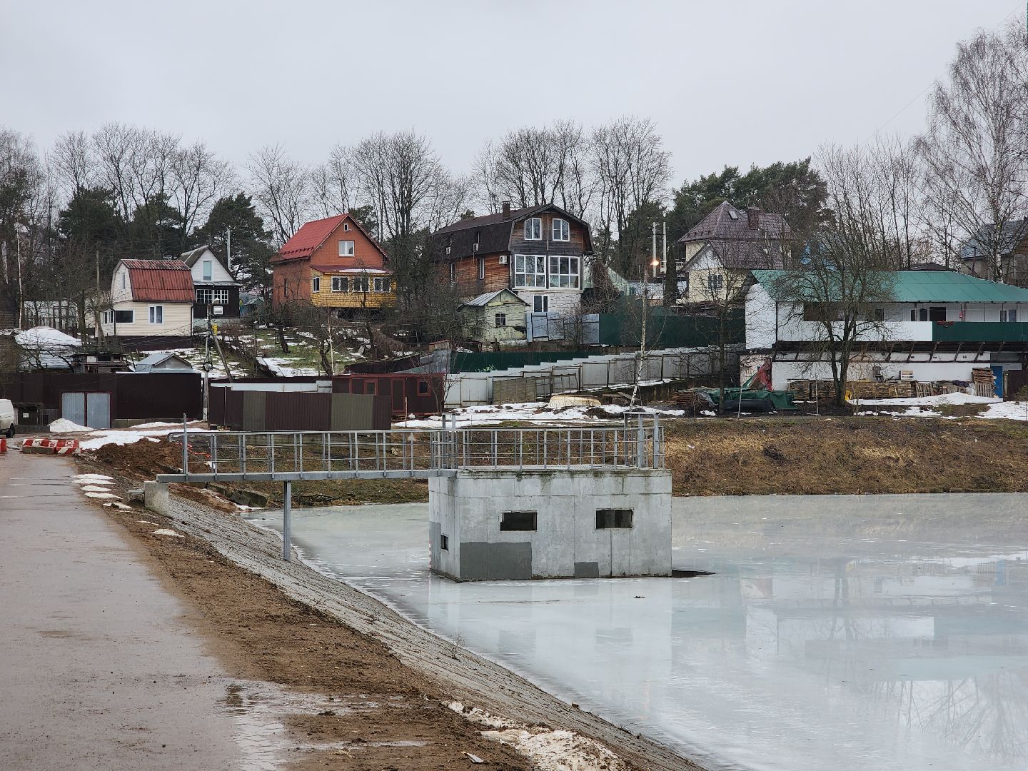 красногорск, плотина, синичка, благоустройство, было стало, вертикалки,