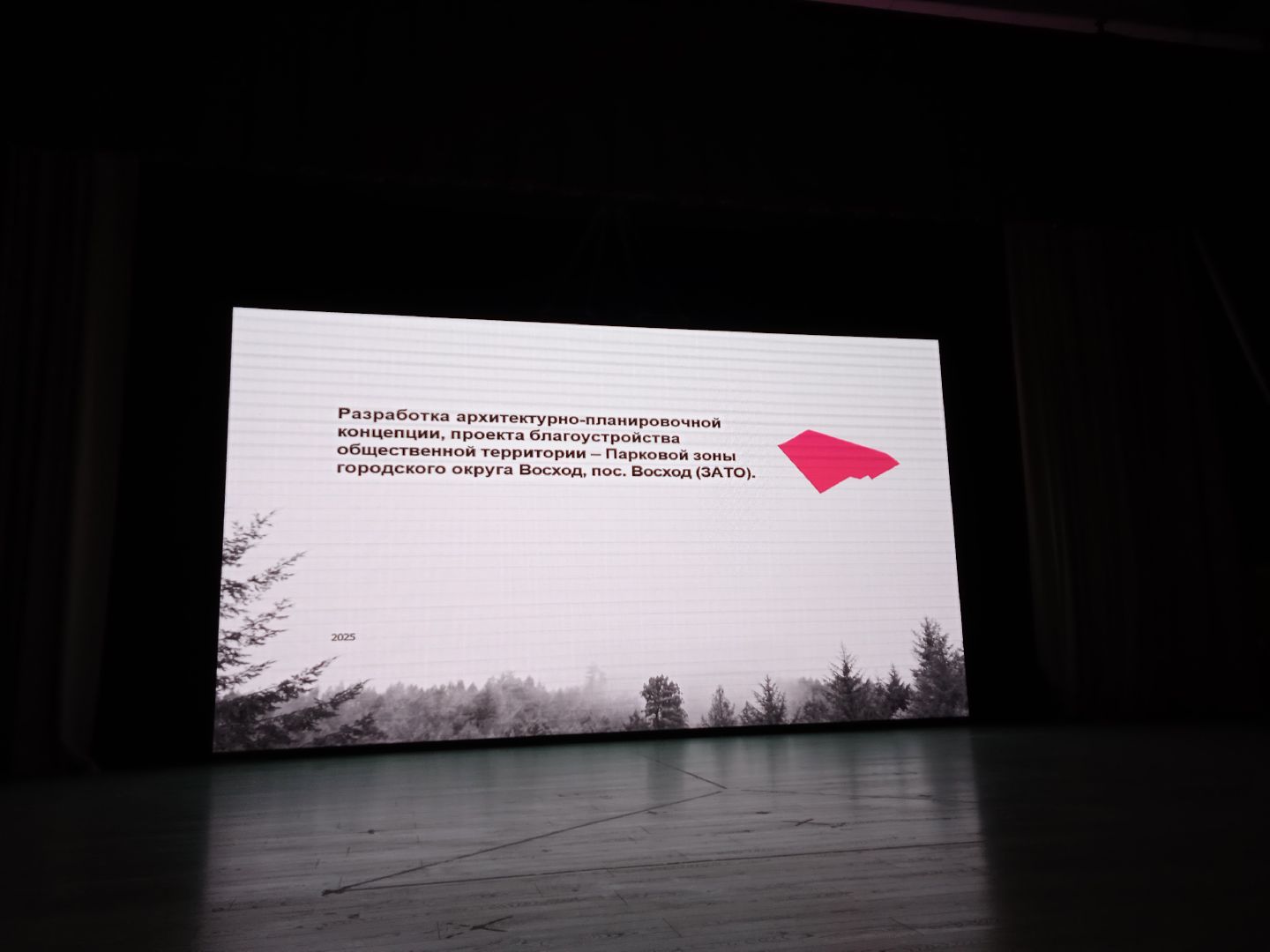 парк городской округ Восход встреча благоустройство архитекторы проект, вертикалки.,