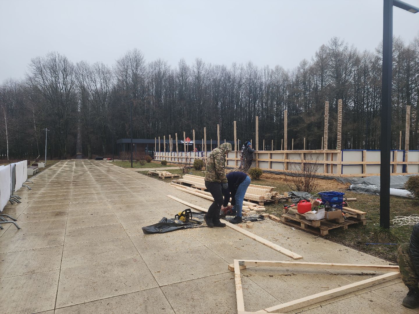 пущино, серпухов, каток, зима в парке, вертикалки,