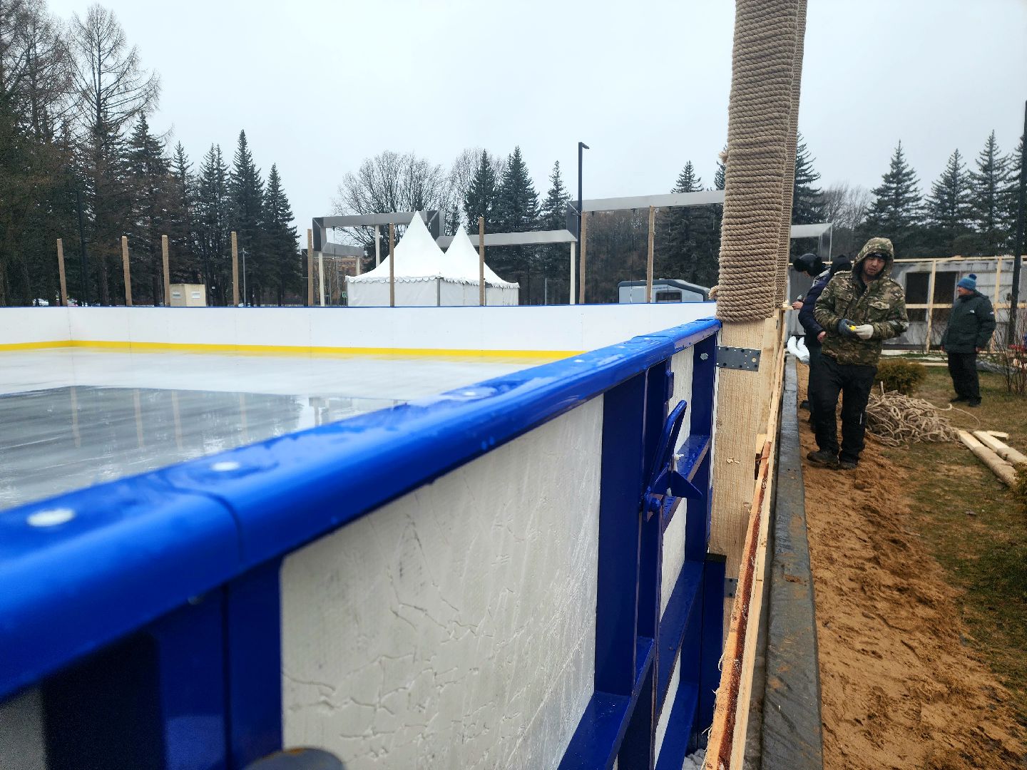 пущино, серпухов, каток, зима в парке, вертикалки,