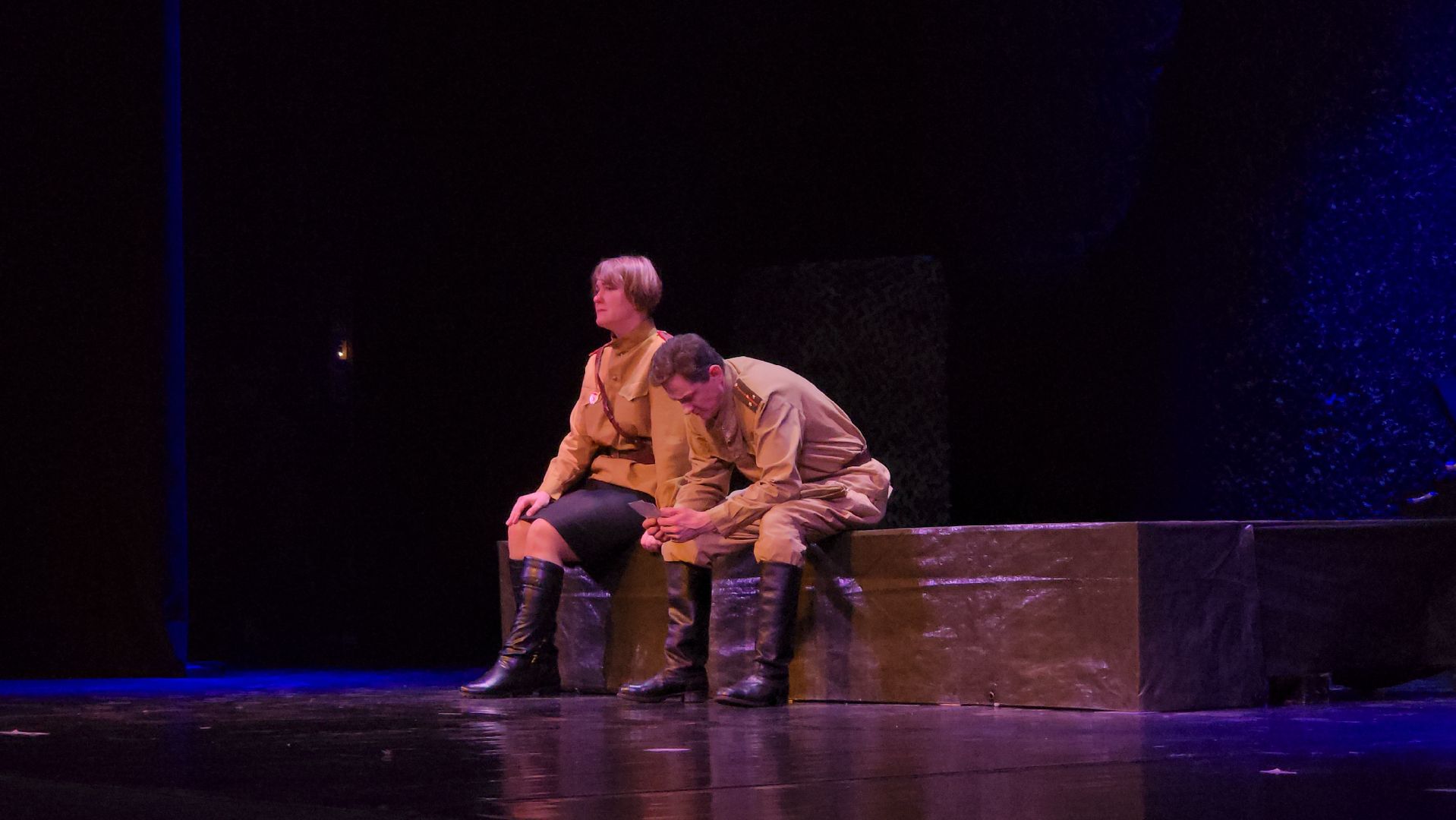 блокада ленинграда, мытищи, спектакль,