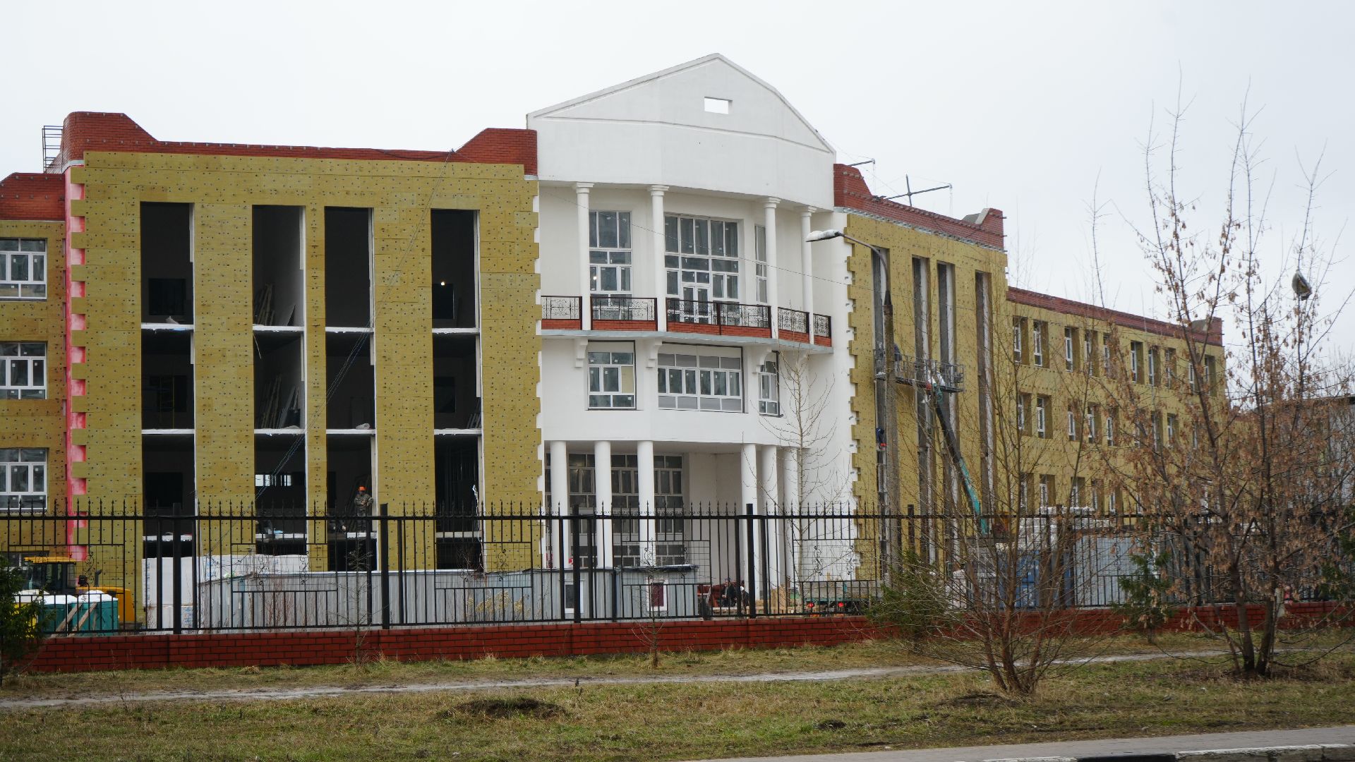 вертикалки, строительство, школа, дзержинский,