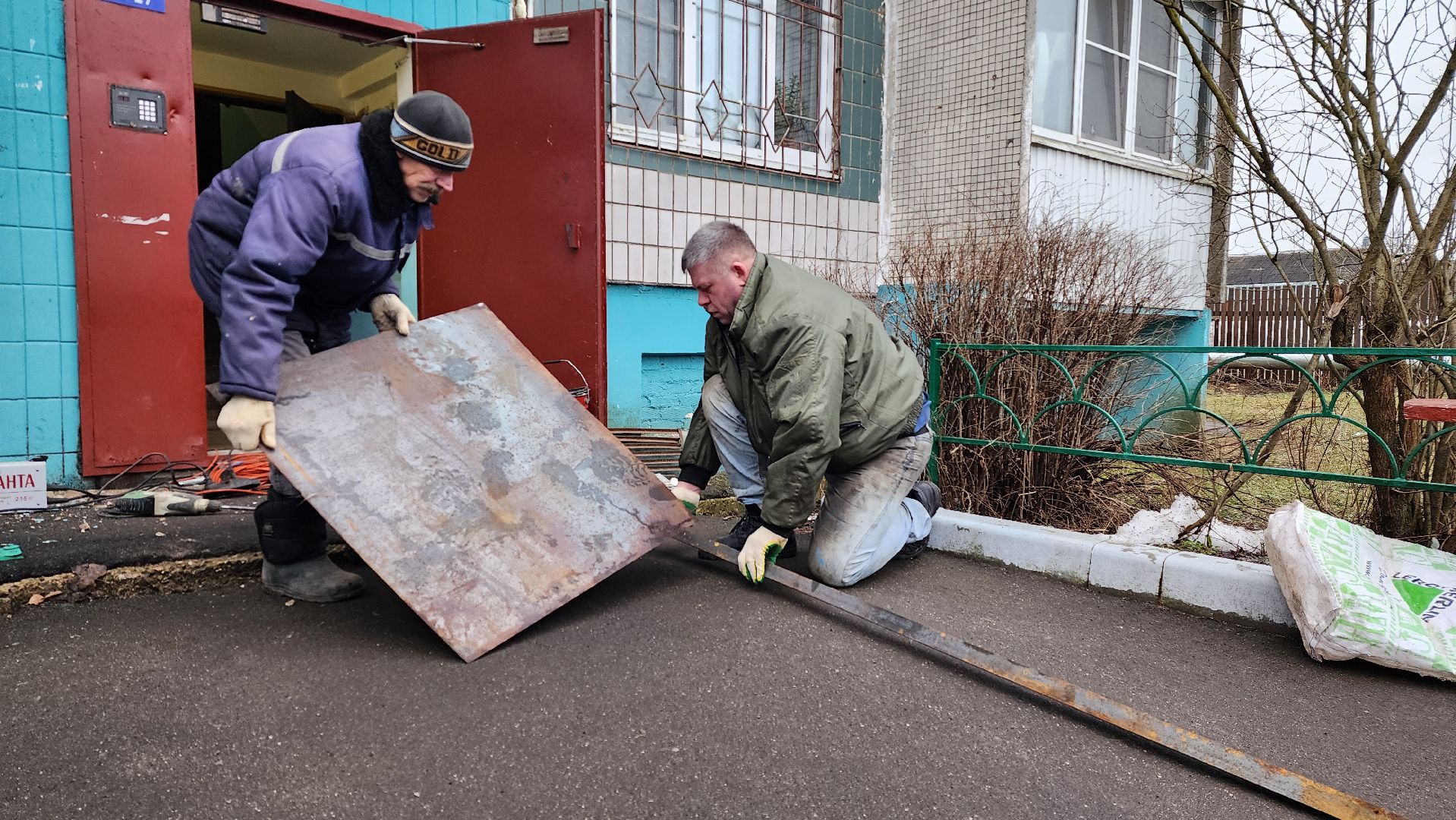 ремонт подъездов, пандус, истра, вертикалка,