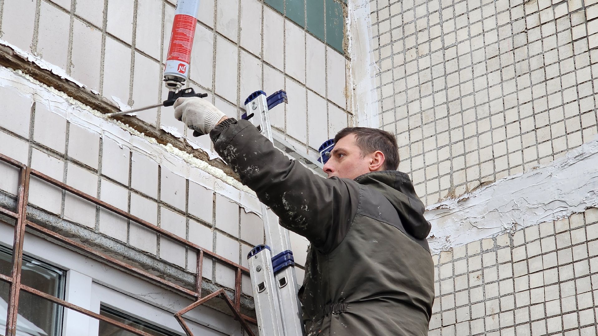 ремонт фасада, жкх, истра, вертикалка,