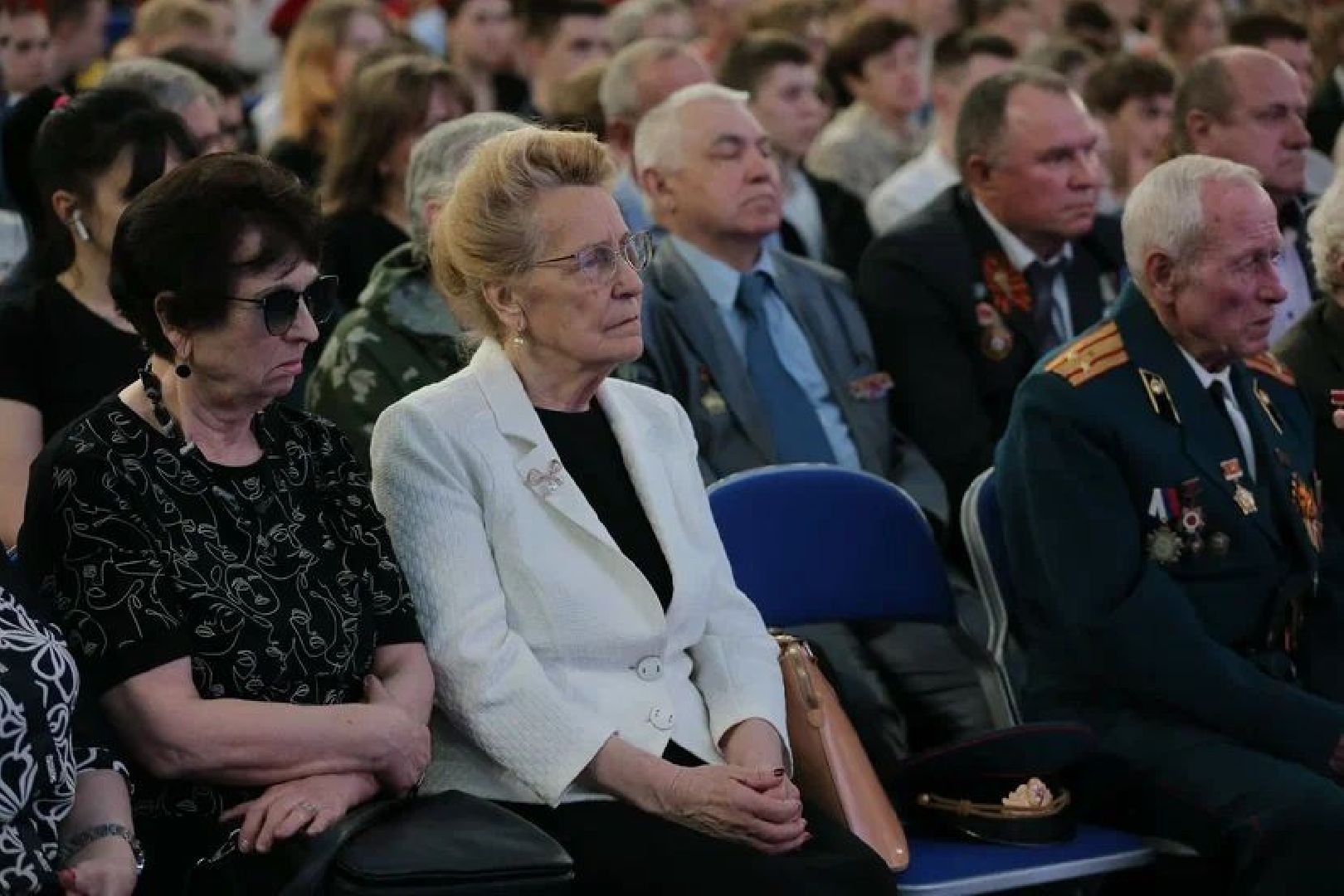 Чехов, урок мужества, спецоперация, ветеран, школьники