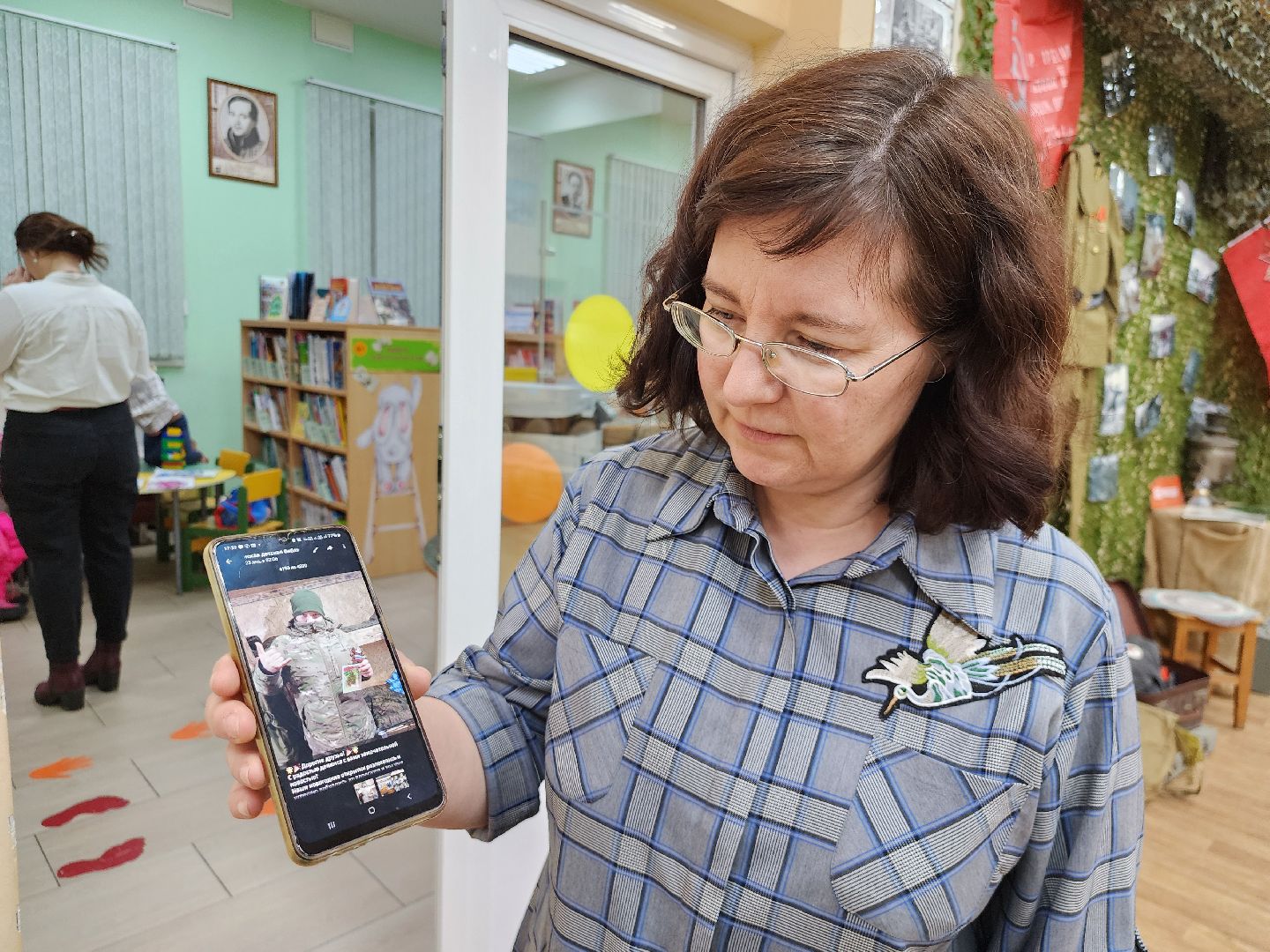 Библиотека, патриотическая акция, Истра,Дети,Рисунки,