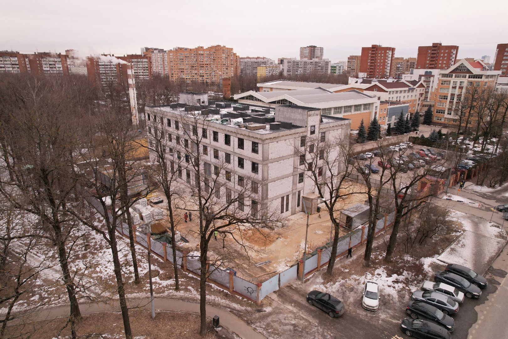 видео с коптера, одинцово,