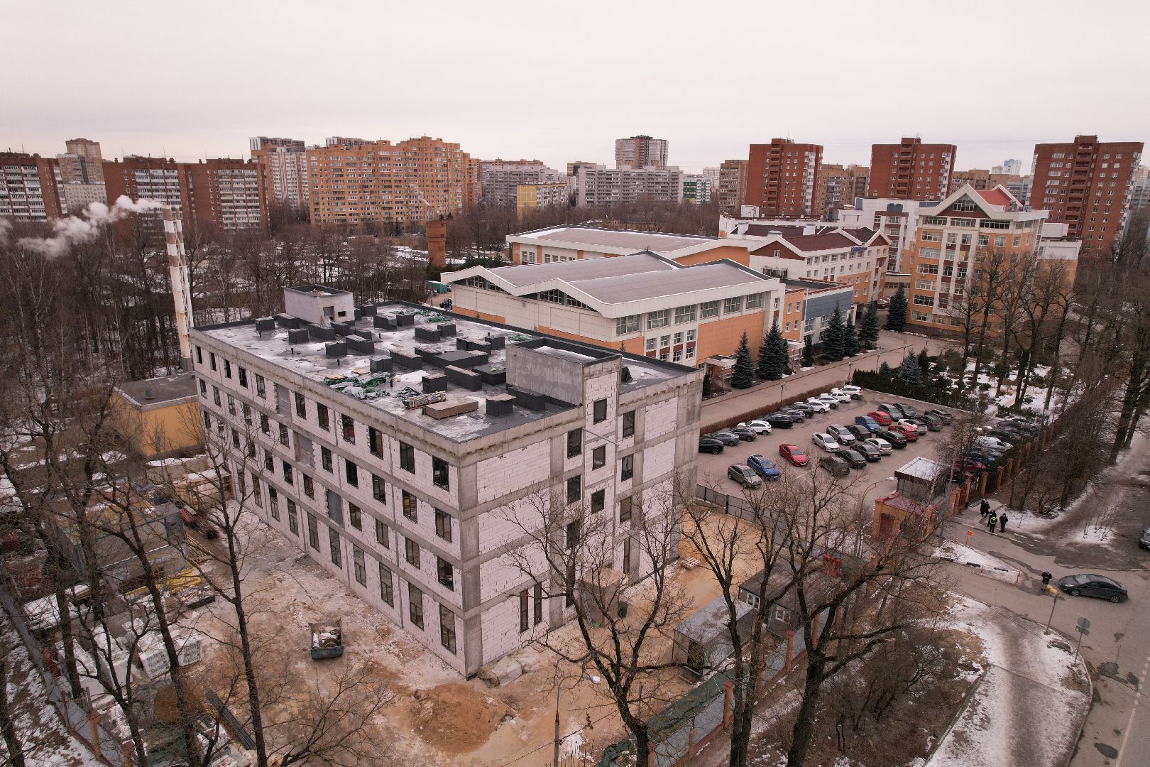 видео с коптера, одинцово,