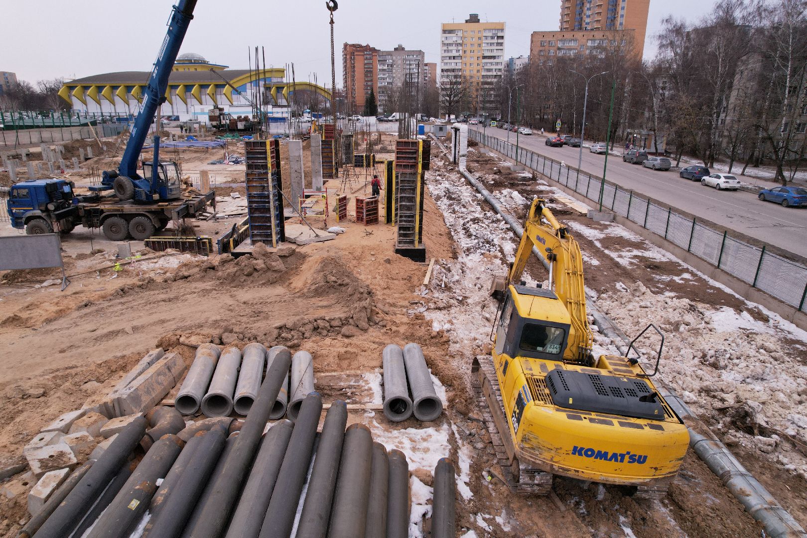 видео с коптера, активный отдых, плавание, одинцово,