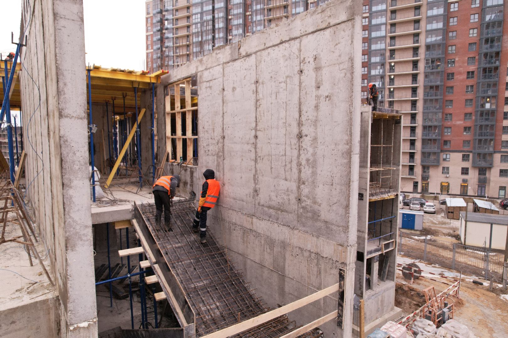 видео с коптера, одинцово, детский сад,