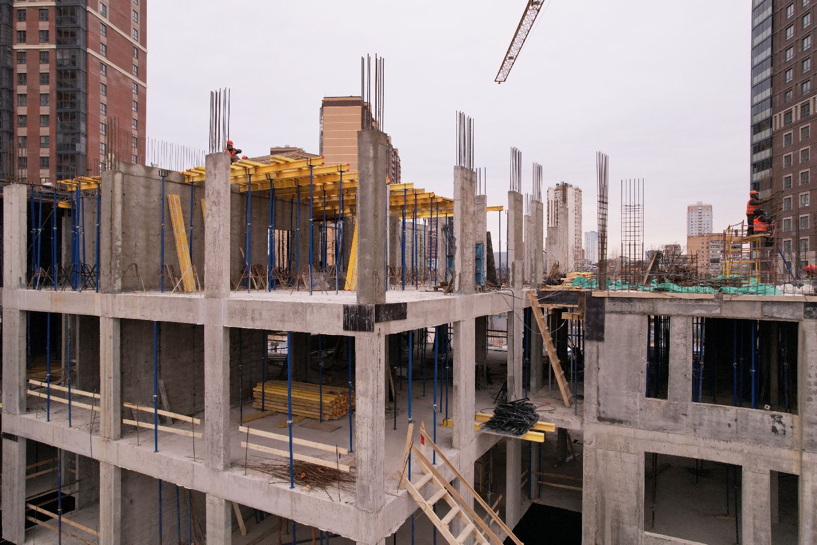 видео с коптера, одинцово, детский сад,