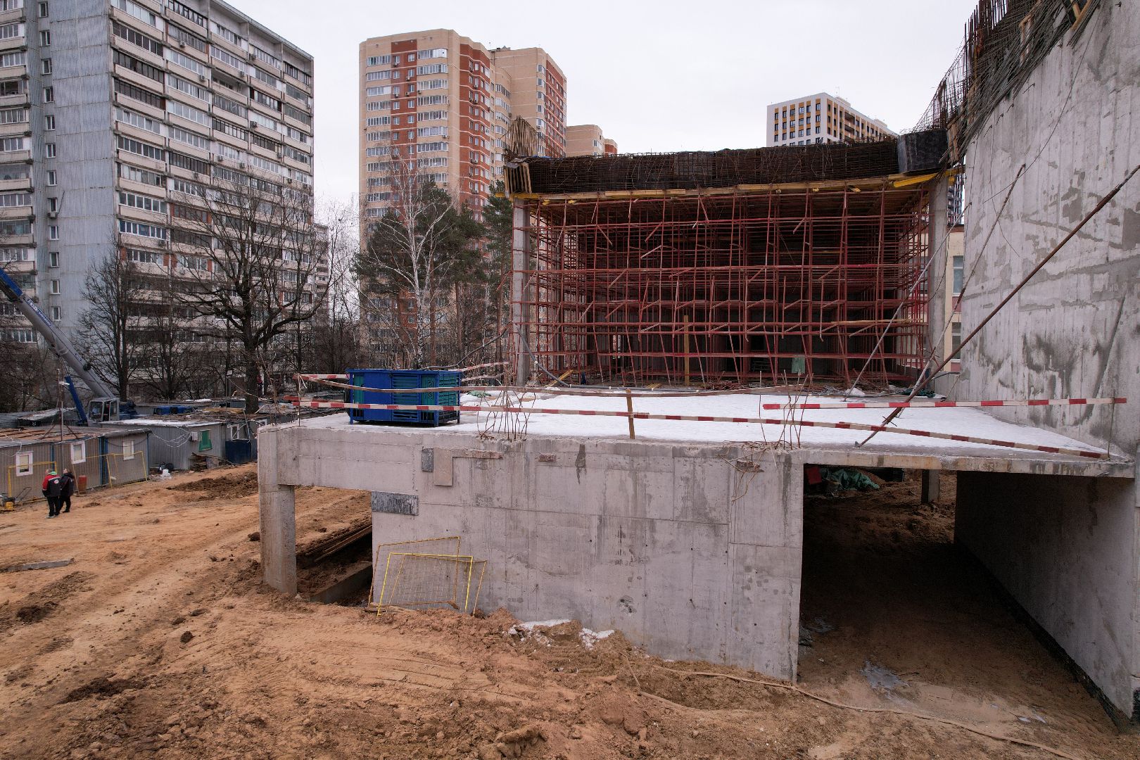 видео с коптера, одинцово, лицей,