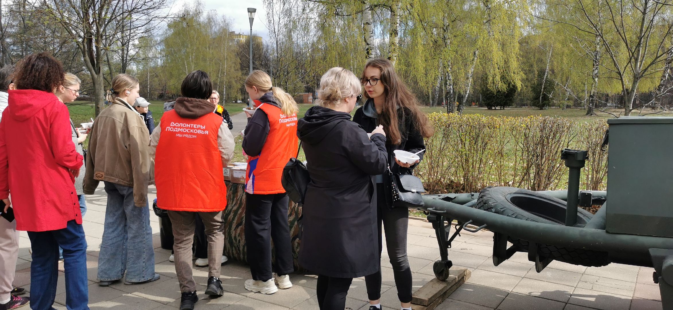 полевая кухня, субботник,