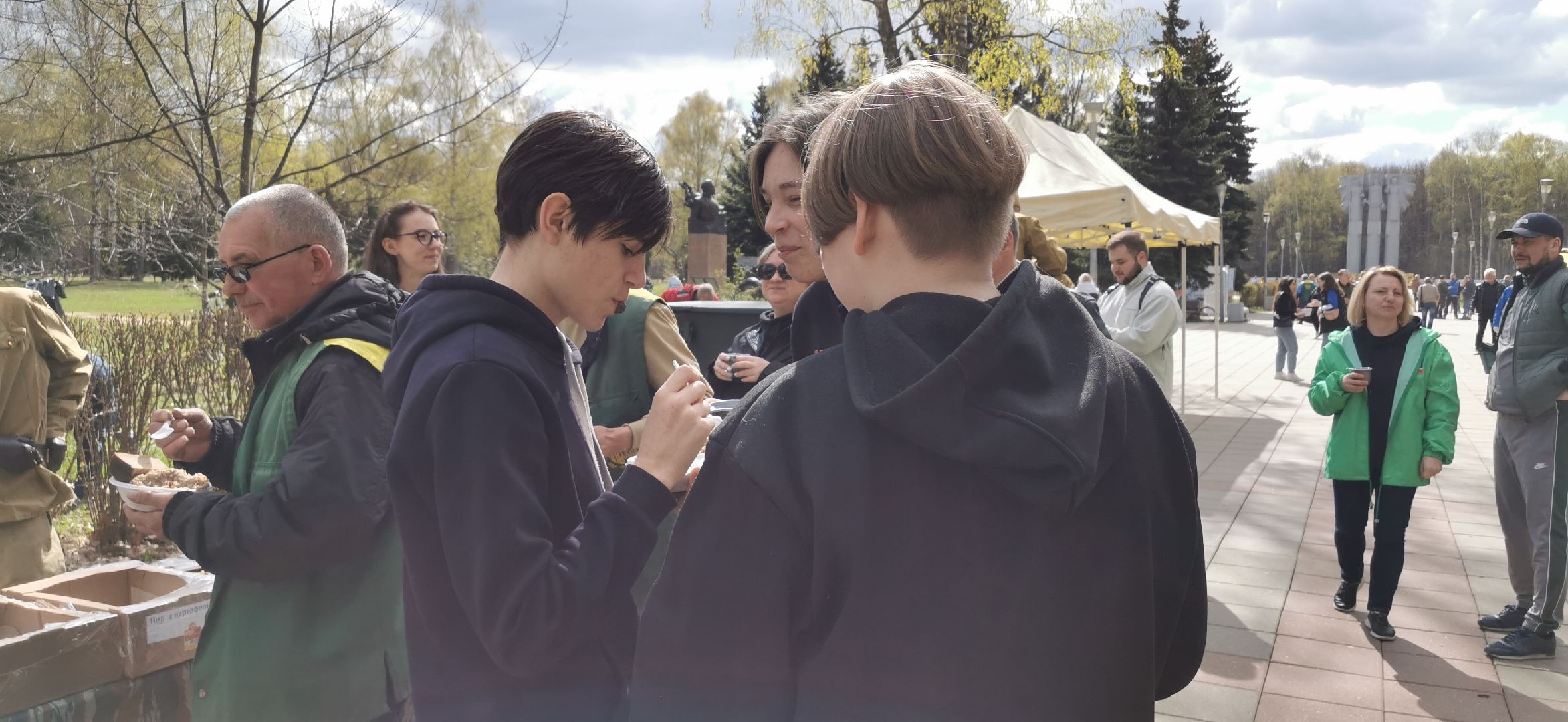 полевая кухня, субботник,