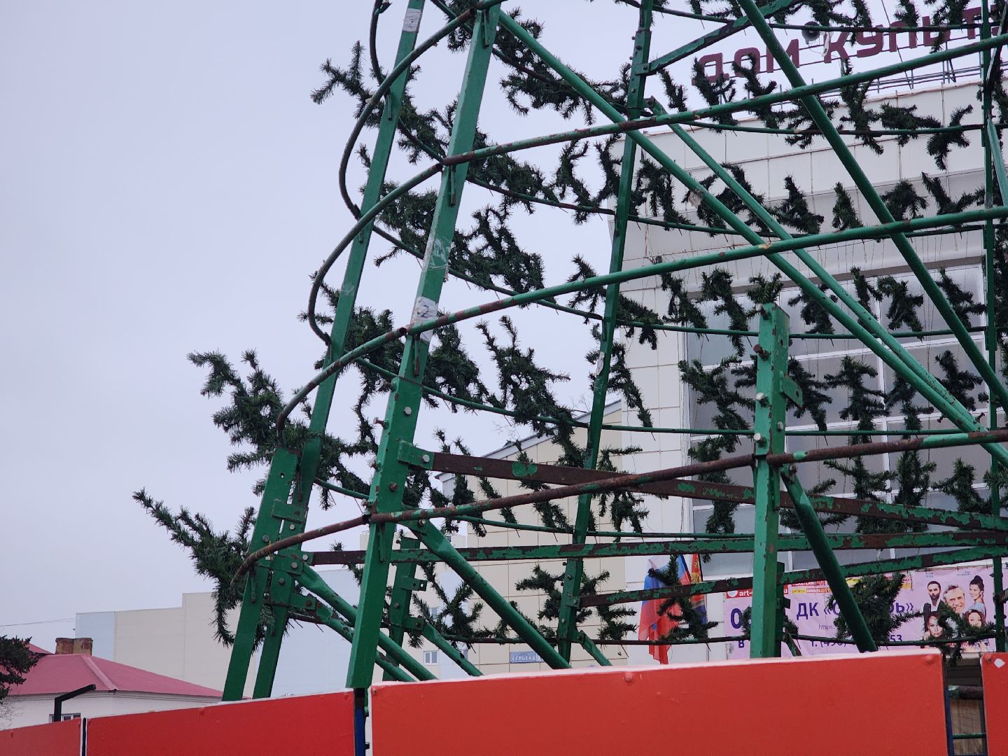 вертикалки, благоустройство, Дом культуры, Павловский Посад,