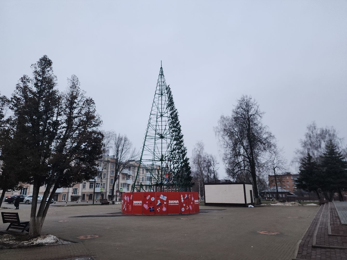 вертикалки, благоустройство, Дом культуры, Павловский Посад,