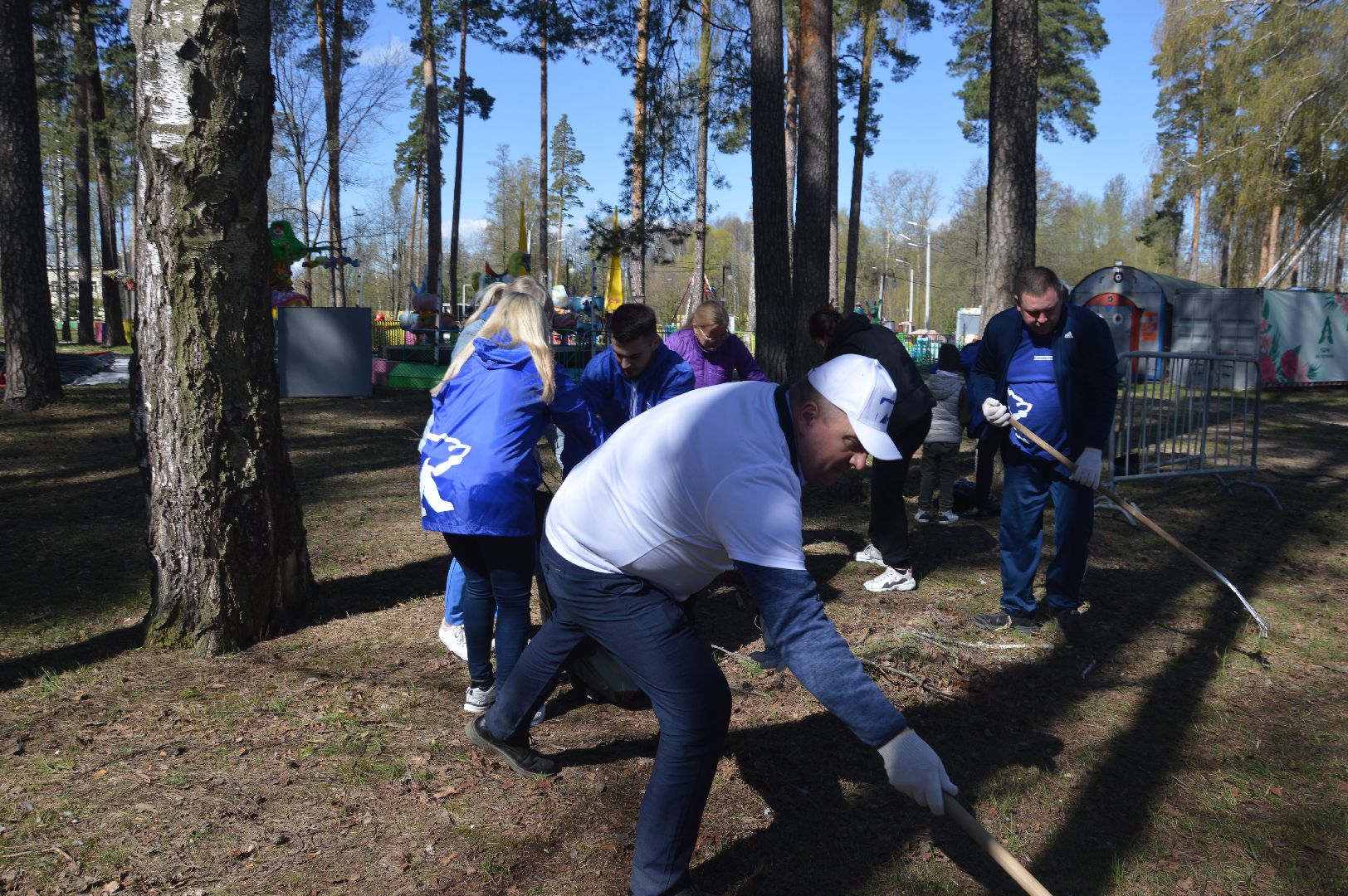 Шатура, субботник, городской парк, 730 кубов мусора
