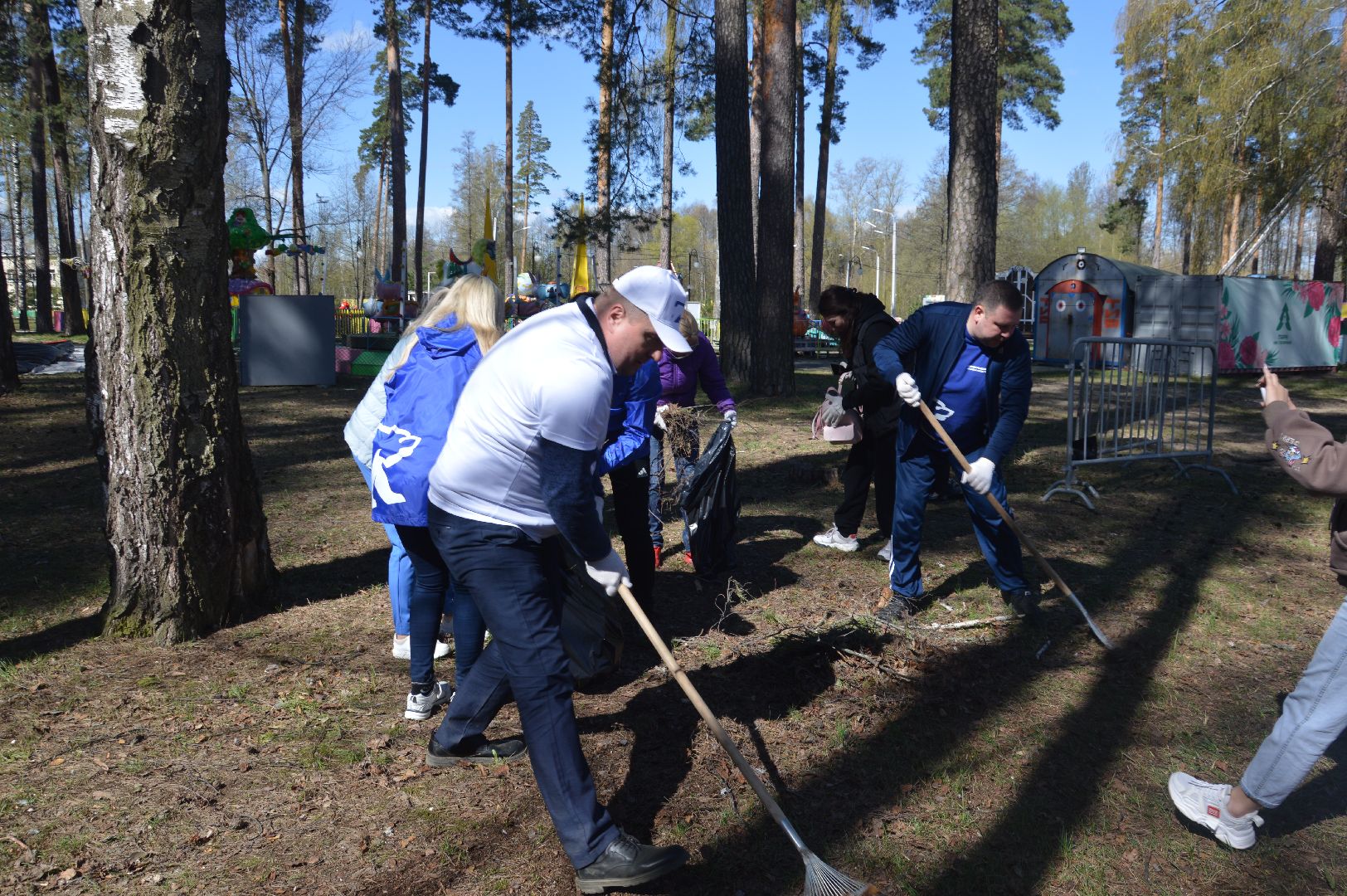 Шатура, субботник, городской парк, 730 кубов мусора