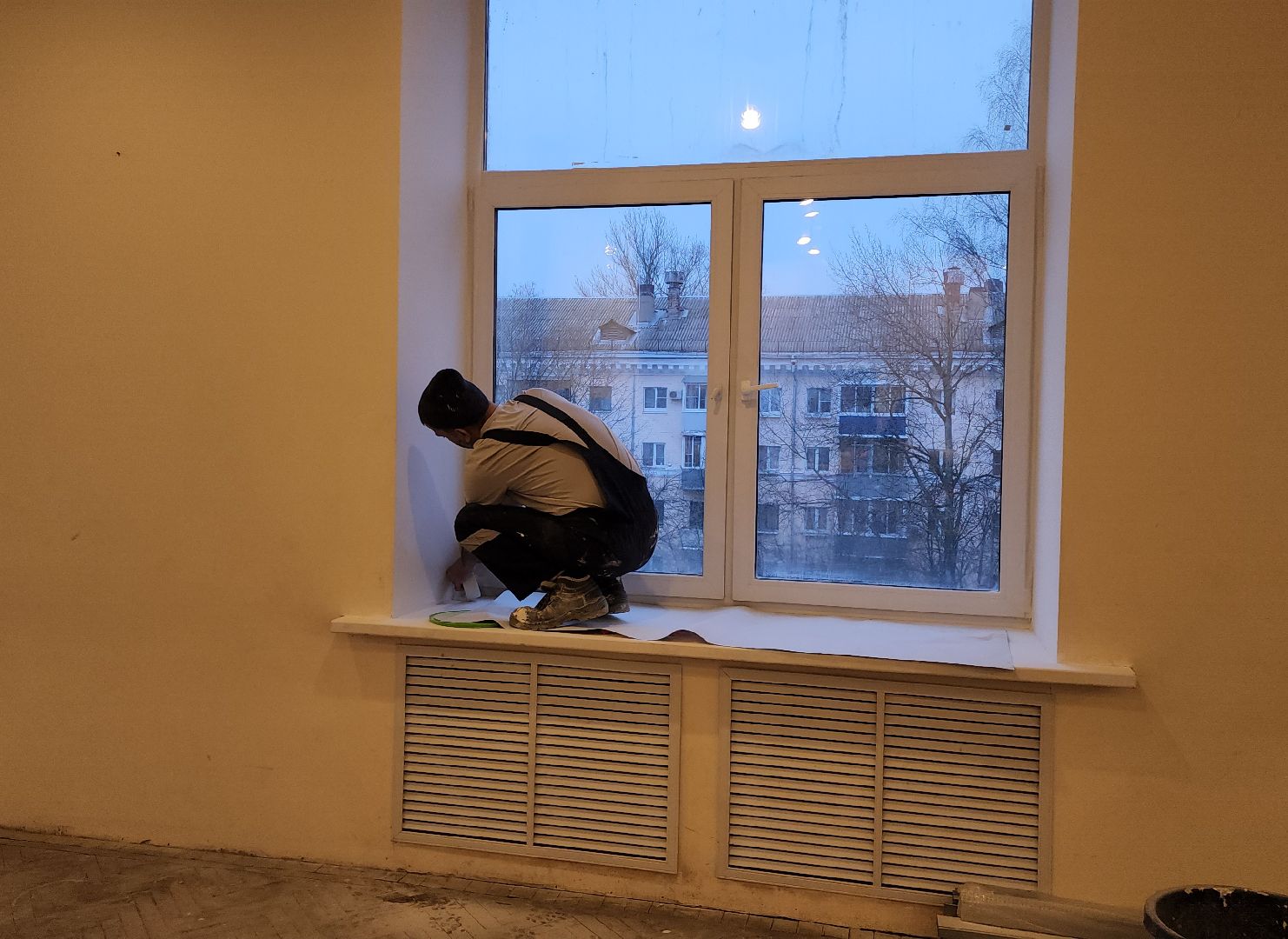 Дубна, дк октябрь, нацпроект культура, Ремонт кровли, Строительство, вертикалки,