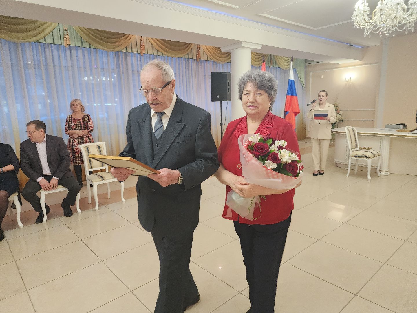 вертикалки, золотые юбиляры, загс, орехово зуево, свадьба, семья,