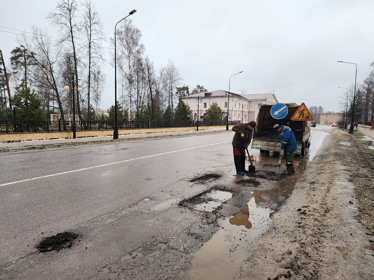 ямочный ремонт, асфальтирование, благоустройство, вертикалки,