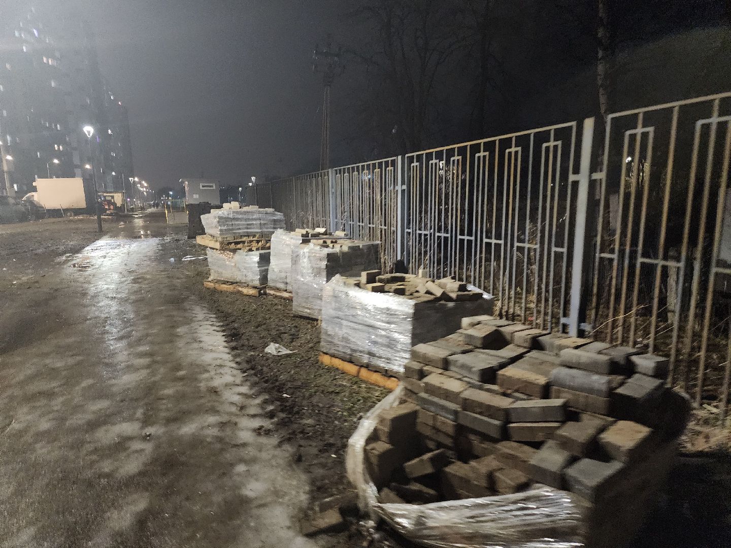 долгопрудный, жк бригантина, парки, благоустройство, тротуарная плитка, вертикалки,