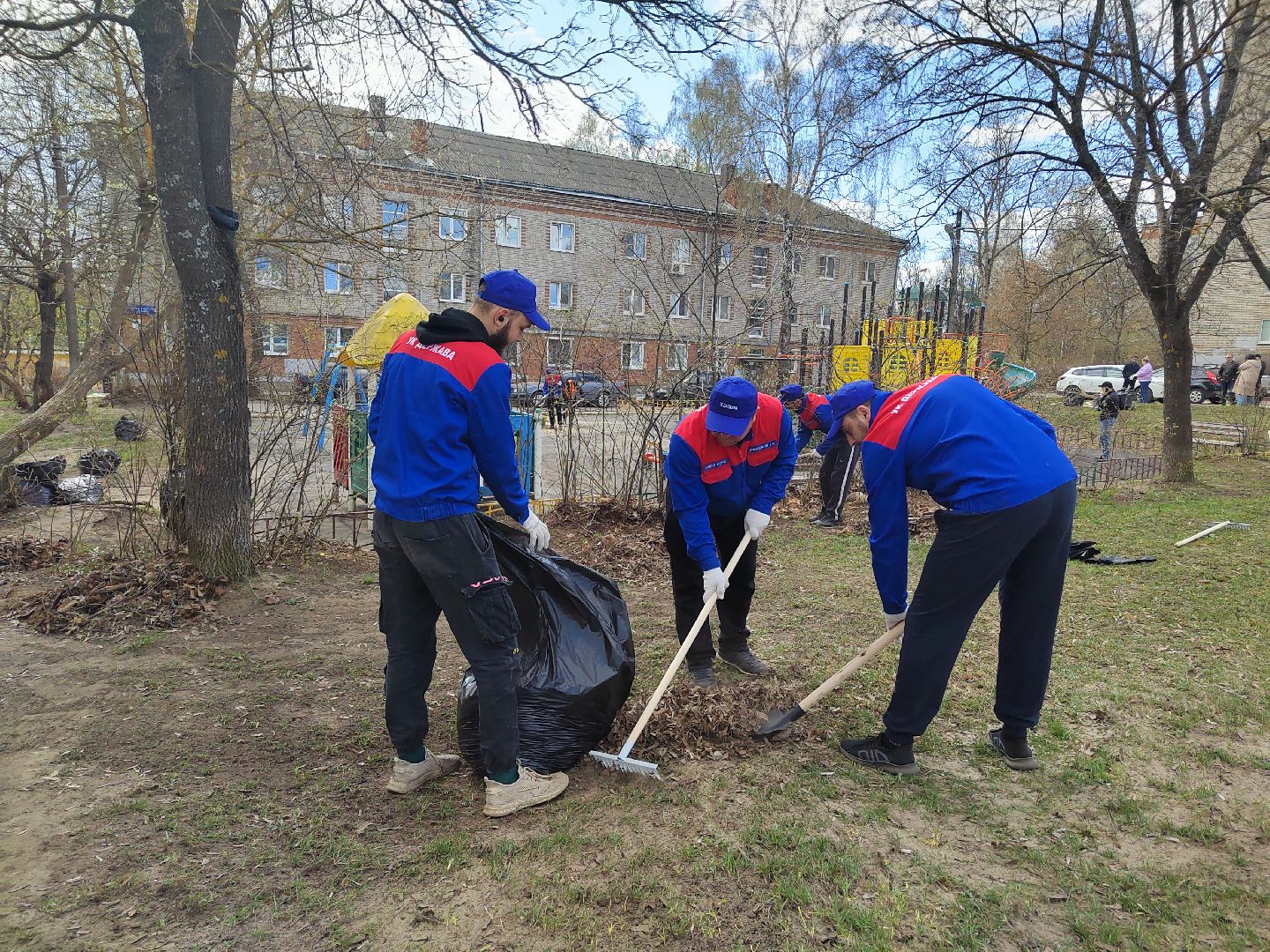 Пушкино, УК Держава, Пушкинский округ, субботник, Всероссийский субботник