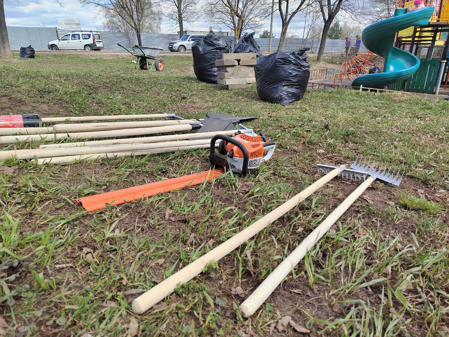 Пушкино, УК Держава, Пушкинский округ, субботник, Всероссийский субботник