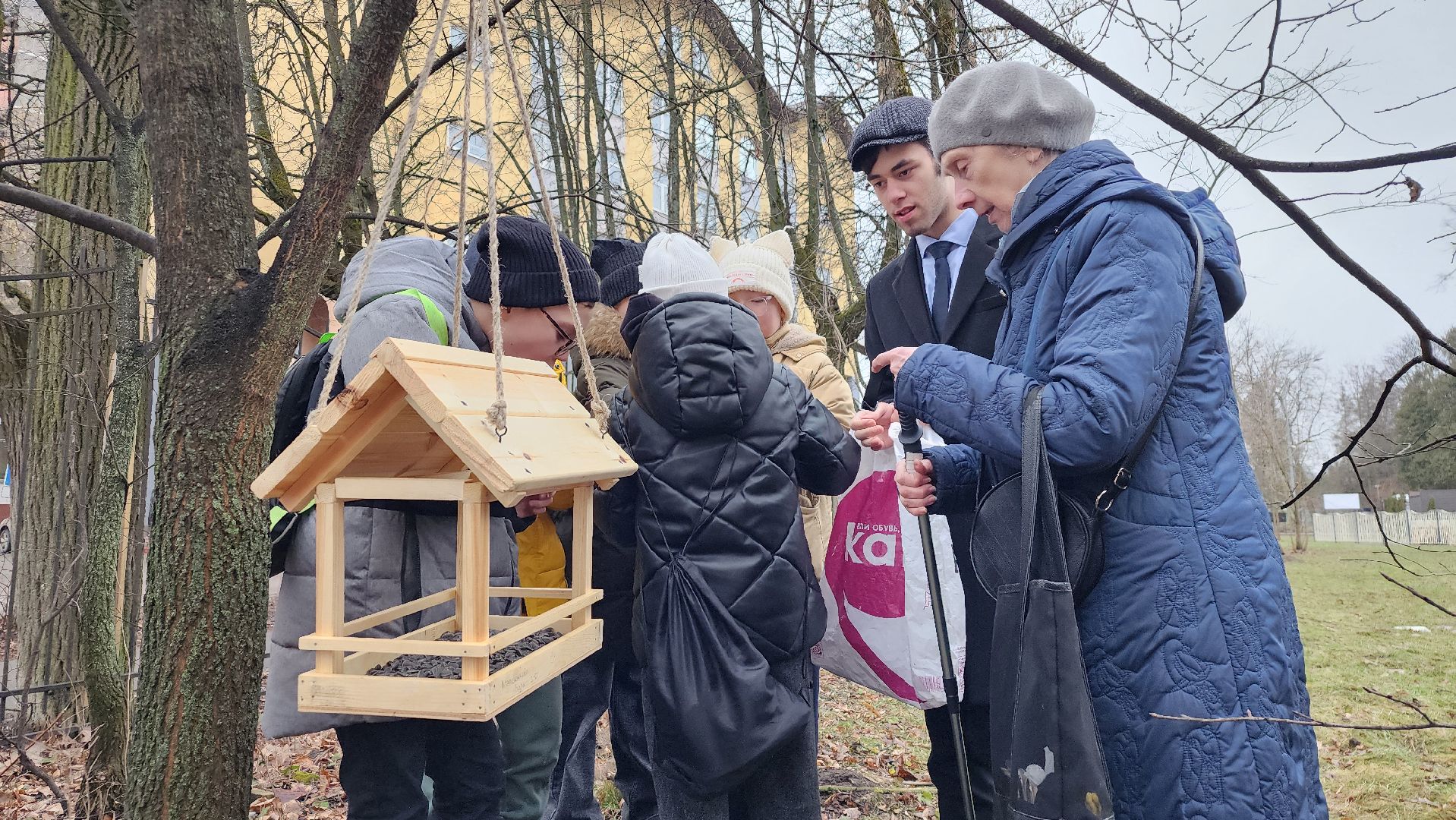 экоакция, Помоги зимующим птицам,экологическая акция, Ногинск, Богородский городской округ,