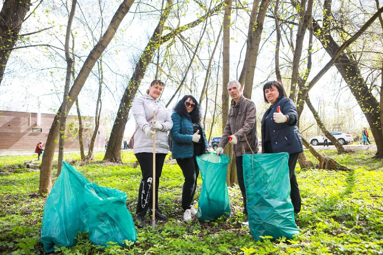 Субботник, Орехово-Зуево, Кузнецова.