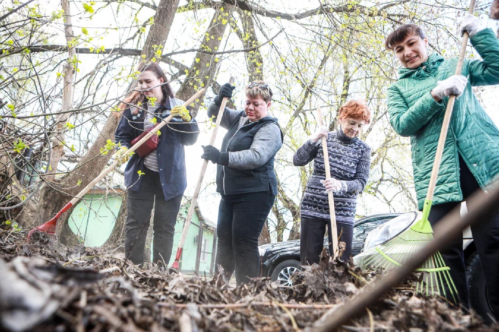 Субботник, Орехово-Зуево, Кузнецова.