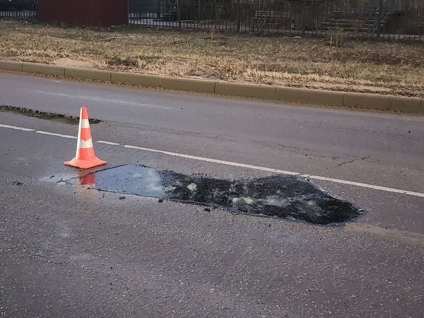 г о серпухов, ремонт дорог,