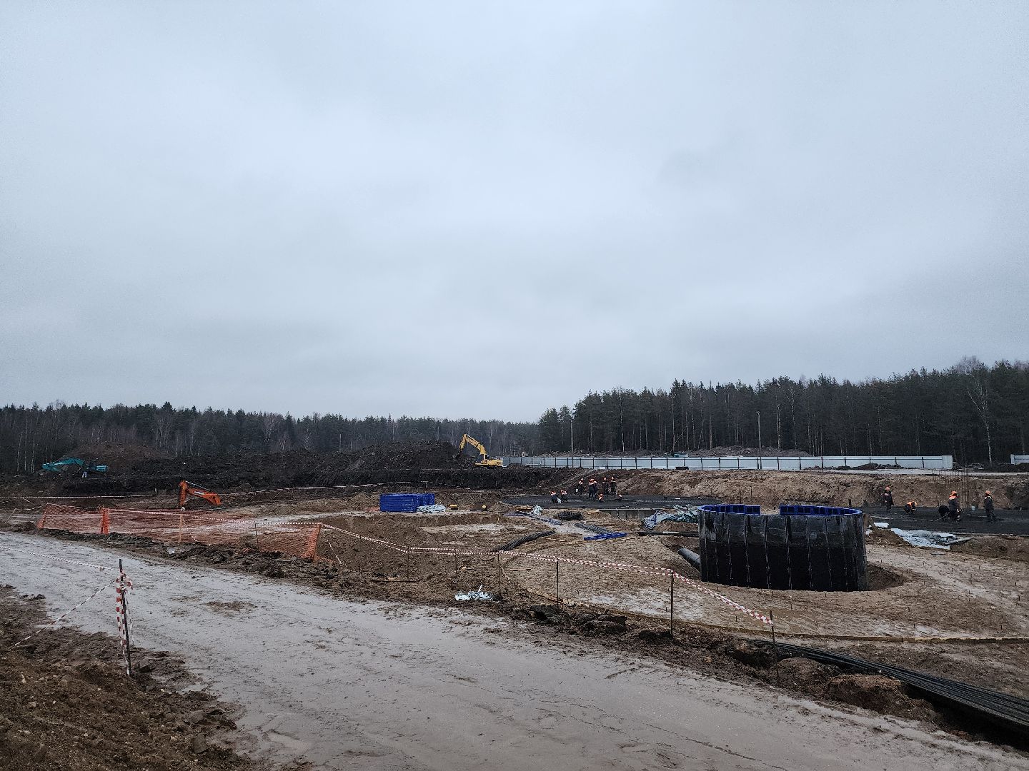 Дубна, очистные сооружения, строительство, новый этап, жкх, вертикалки,