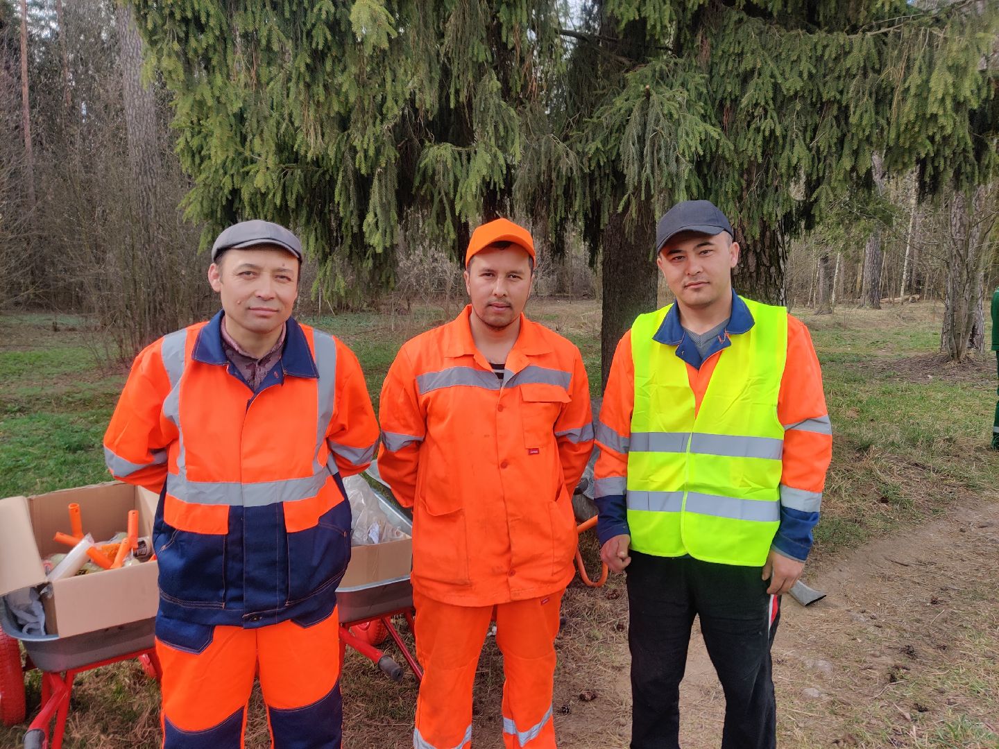 Красноармейск, Пушкинский, субботник, центральная площадка, Банный лес