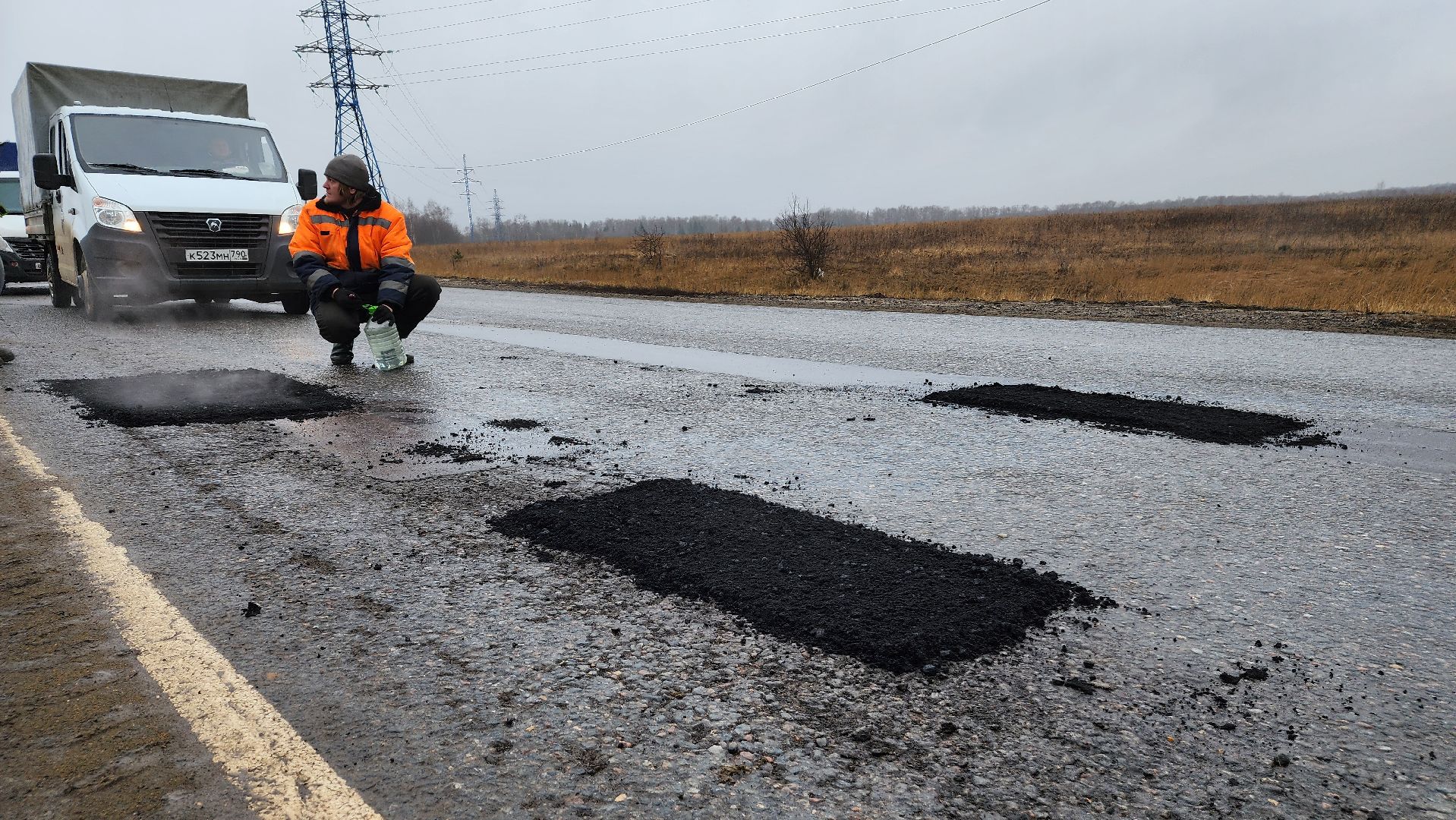 ступино, ямочный ремонт, ремонт дорог, вертикалки,