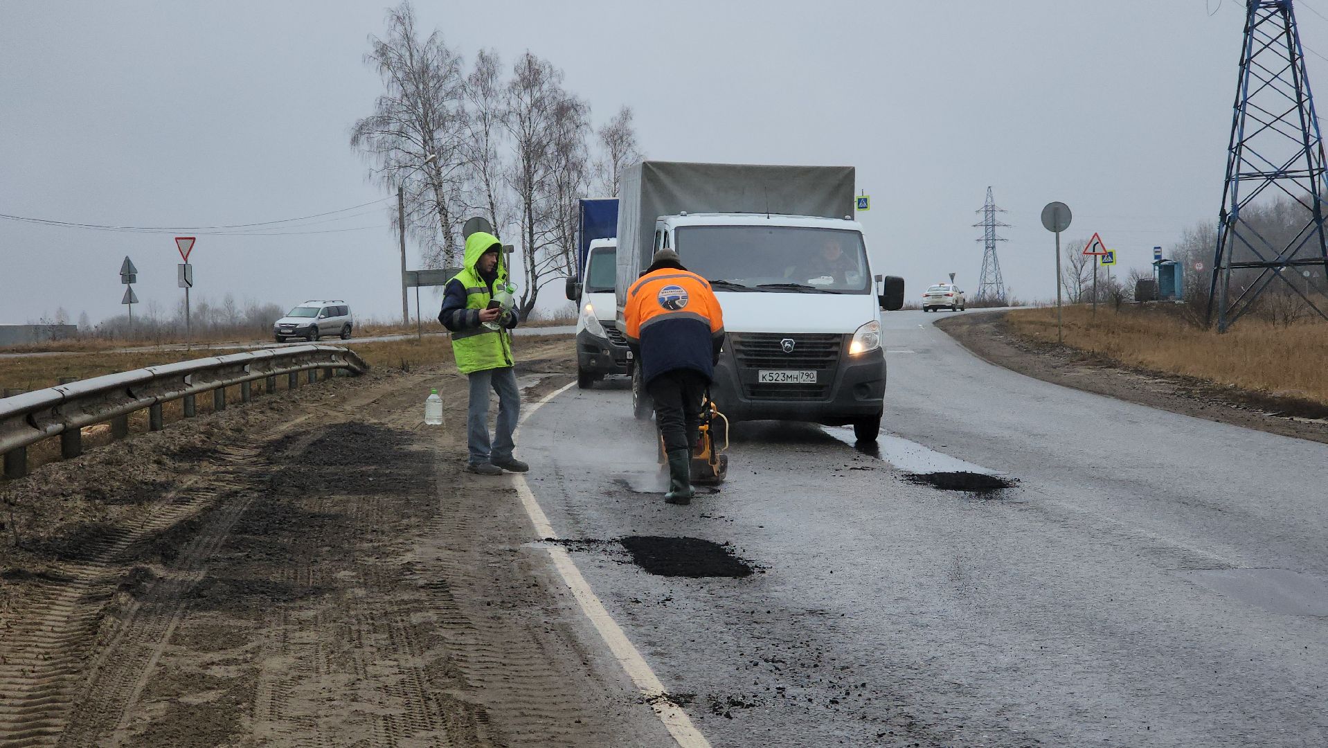 ступино, ямочный ремонт, ремонт дорог, вертикалки,