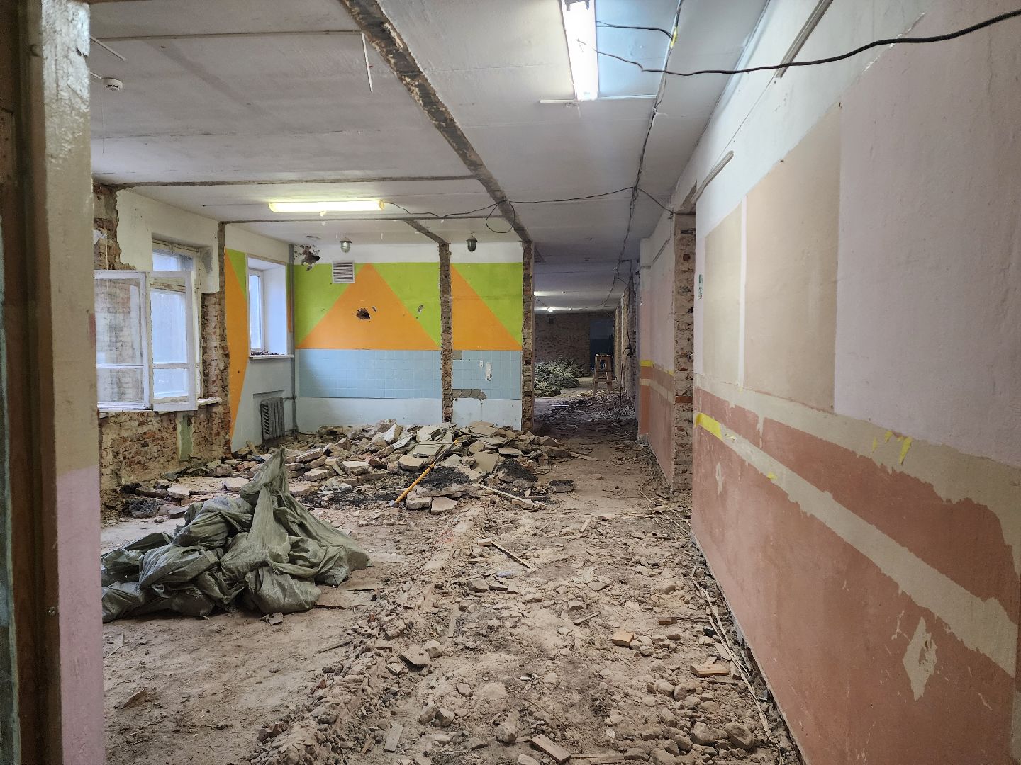 красноармейск, городской округ пушкинский, школа, ремонт, вертикакли,