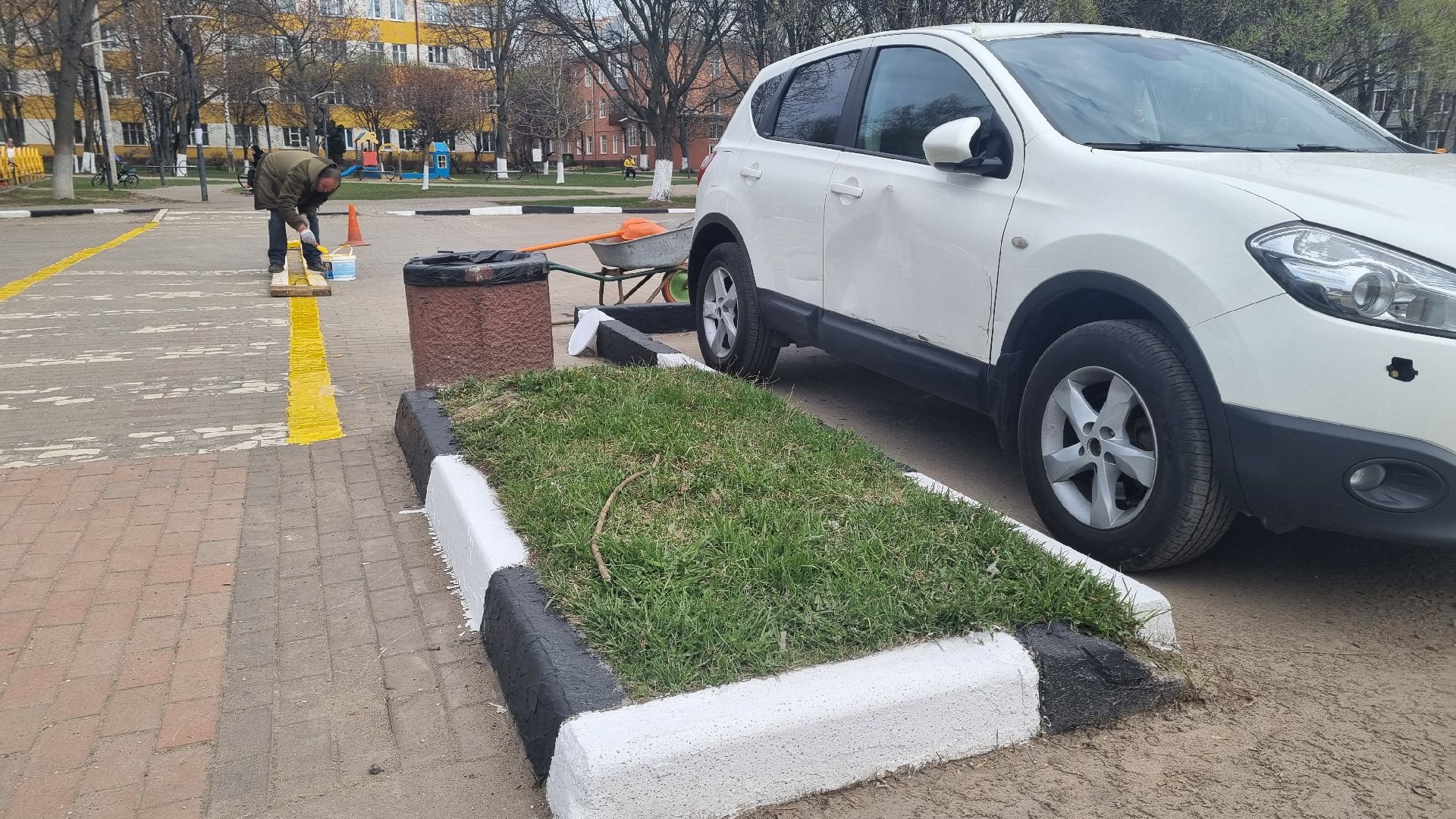 Подмосковье, Ивантеевка, субботник