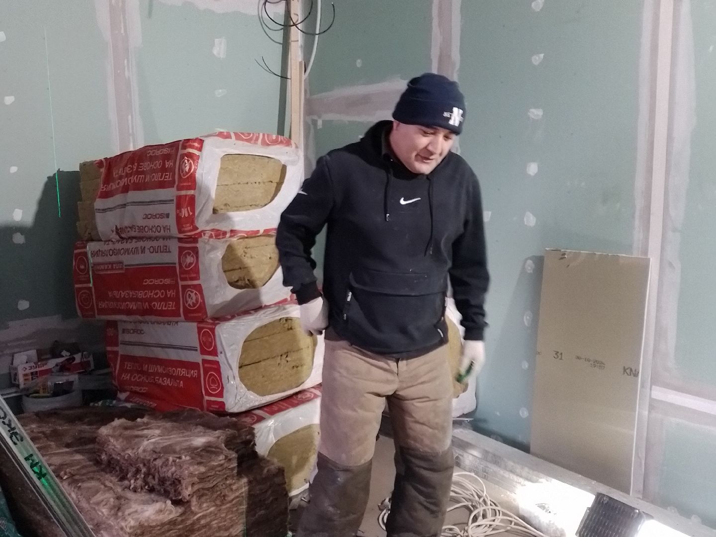 кпп городской округ Восход стены гипсокартон, благоустройство, вертикалки,