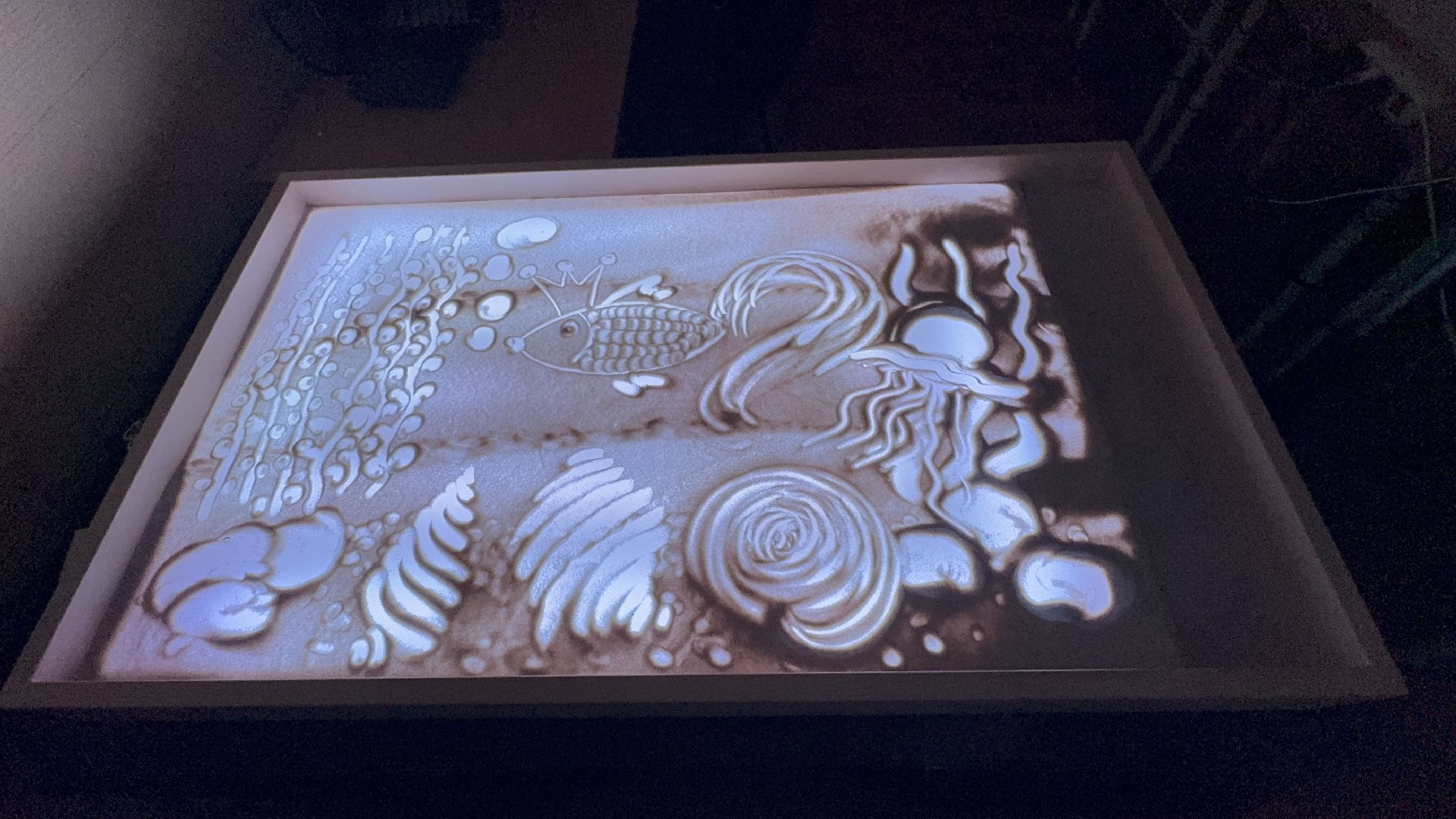 солнечногорск, рисунки песком, студия песка, конкурс, вертикалки,