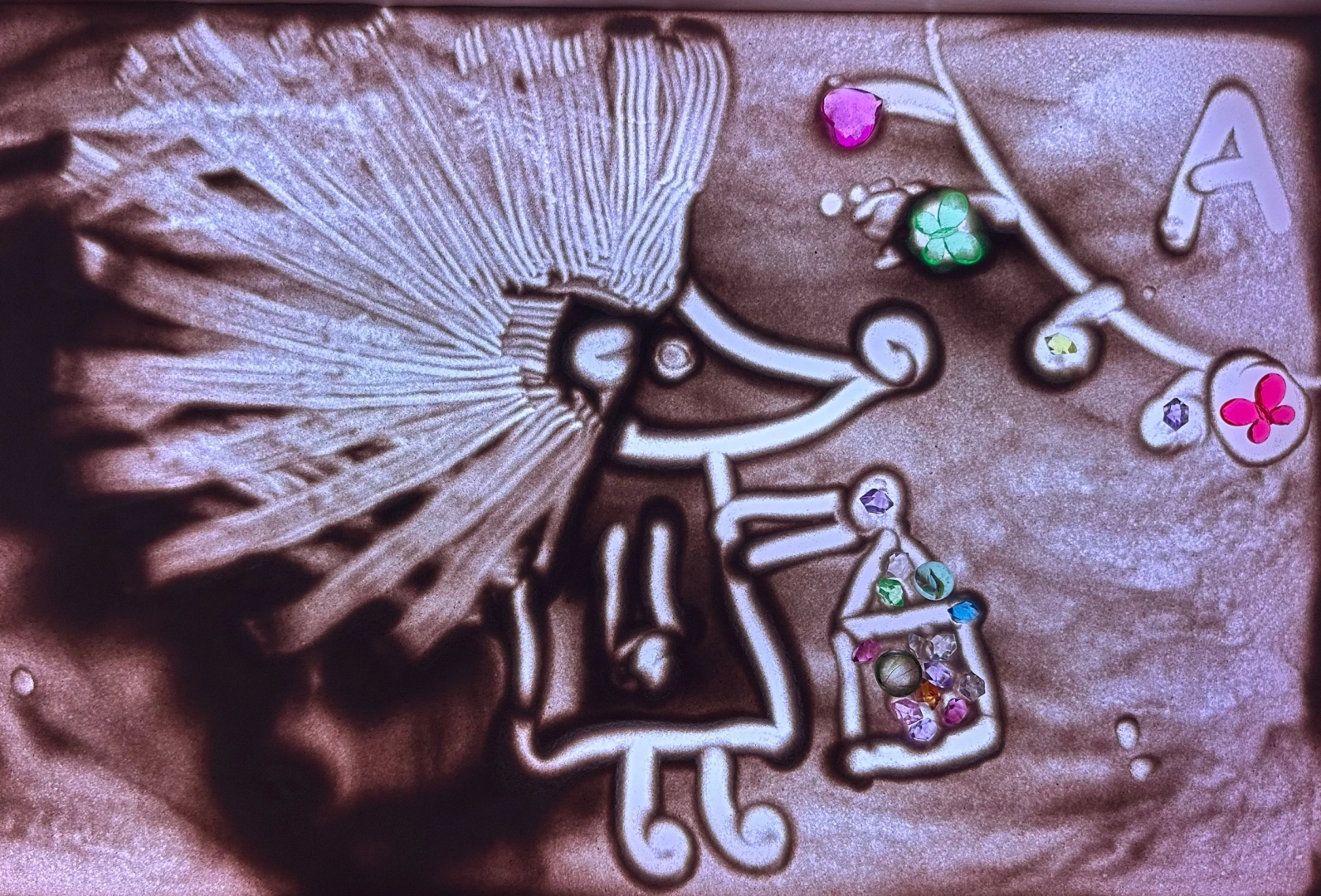 солнечногорск, рисунки песком, студия песка, конкурс, вертикалки,