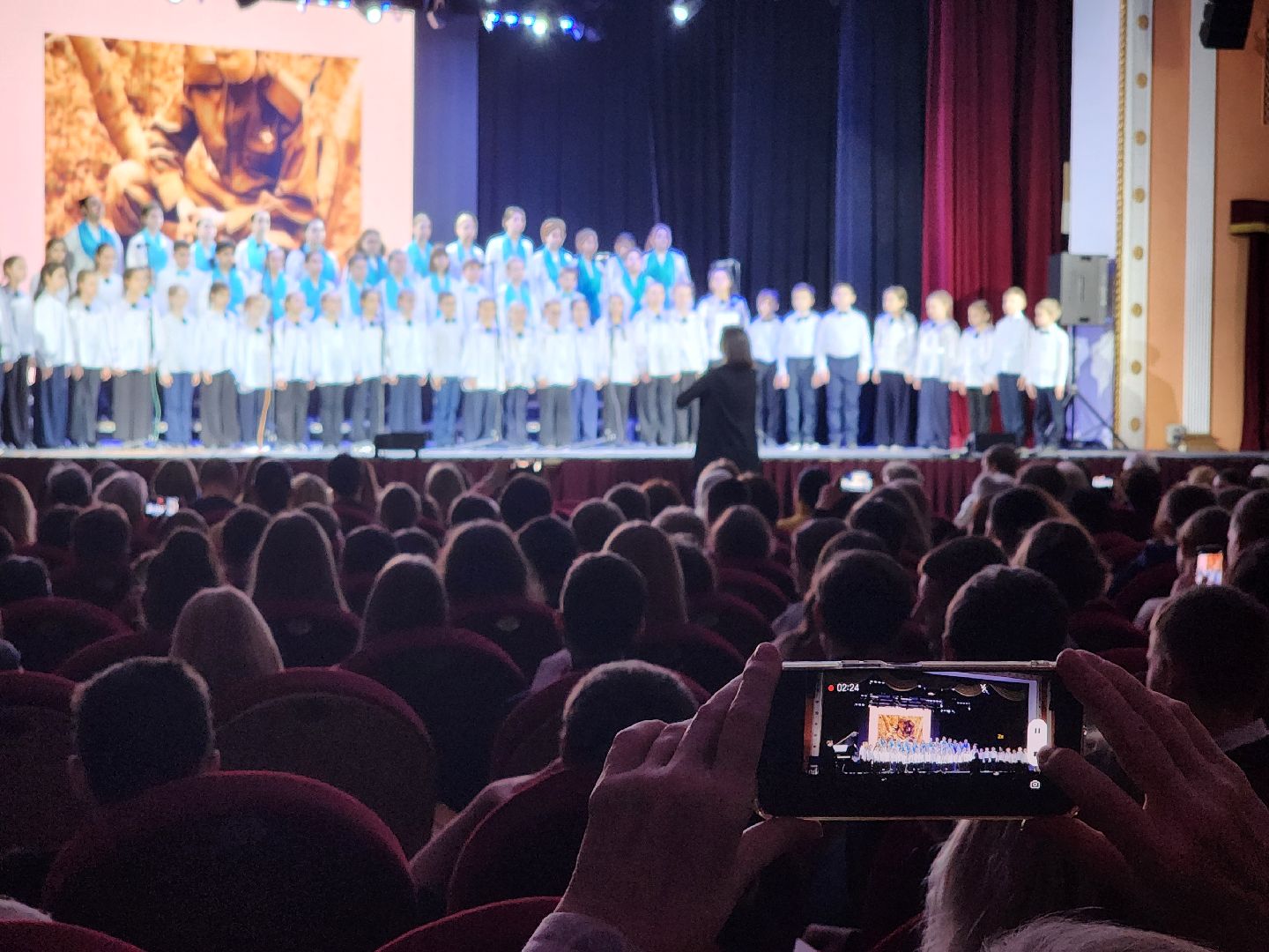 Хор, Вов, Концерт, великая отечественная война, 80 лет Победе