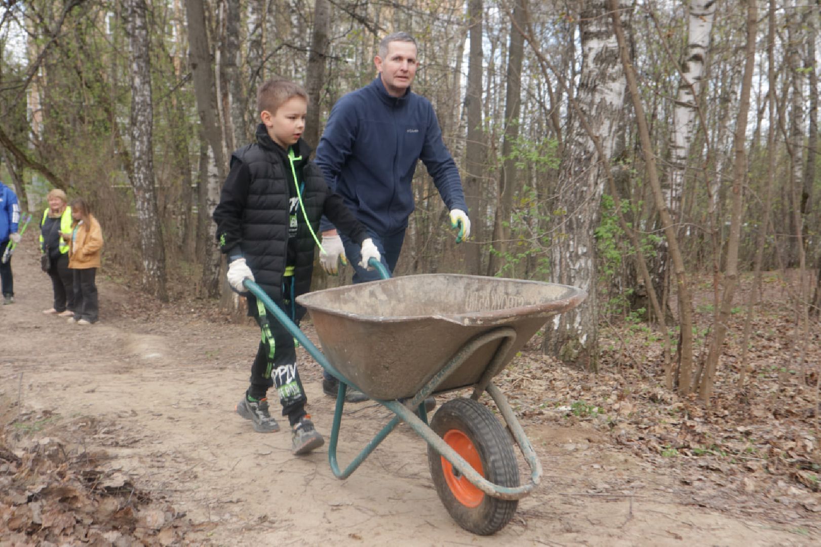 Пущино, субботник, экология